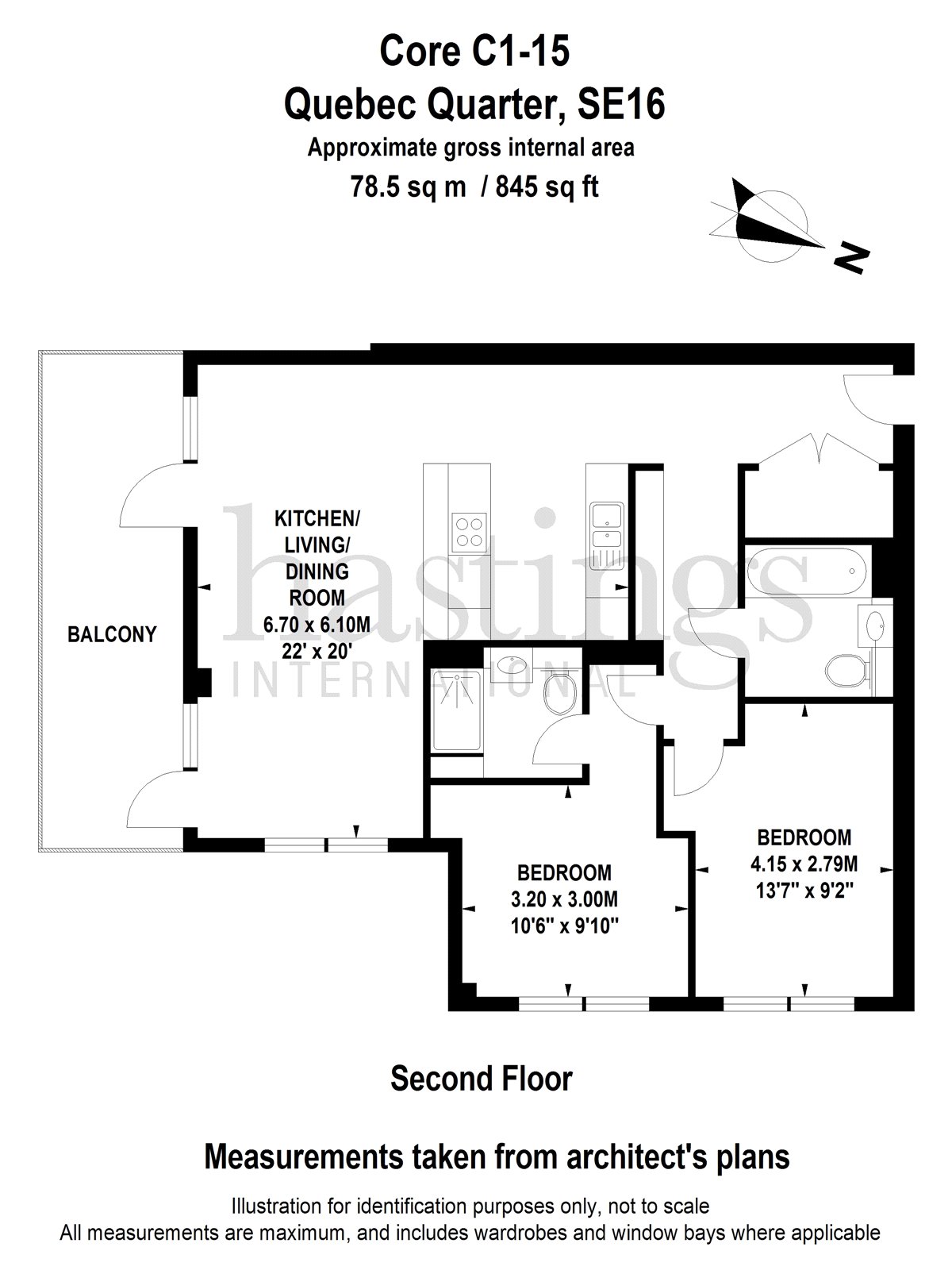 Sitka House, London, 20 Quebec Way, SE16 floorplan