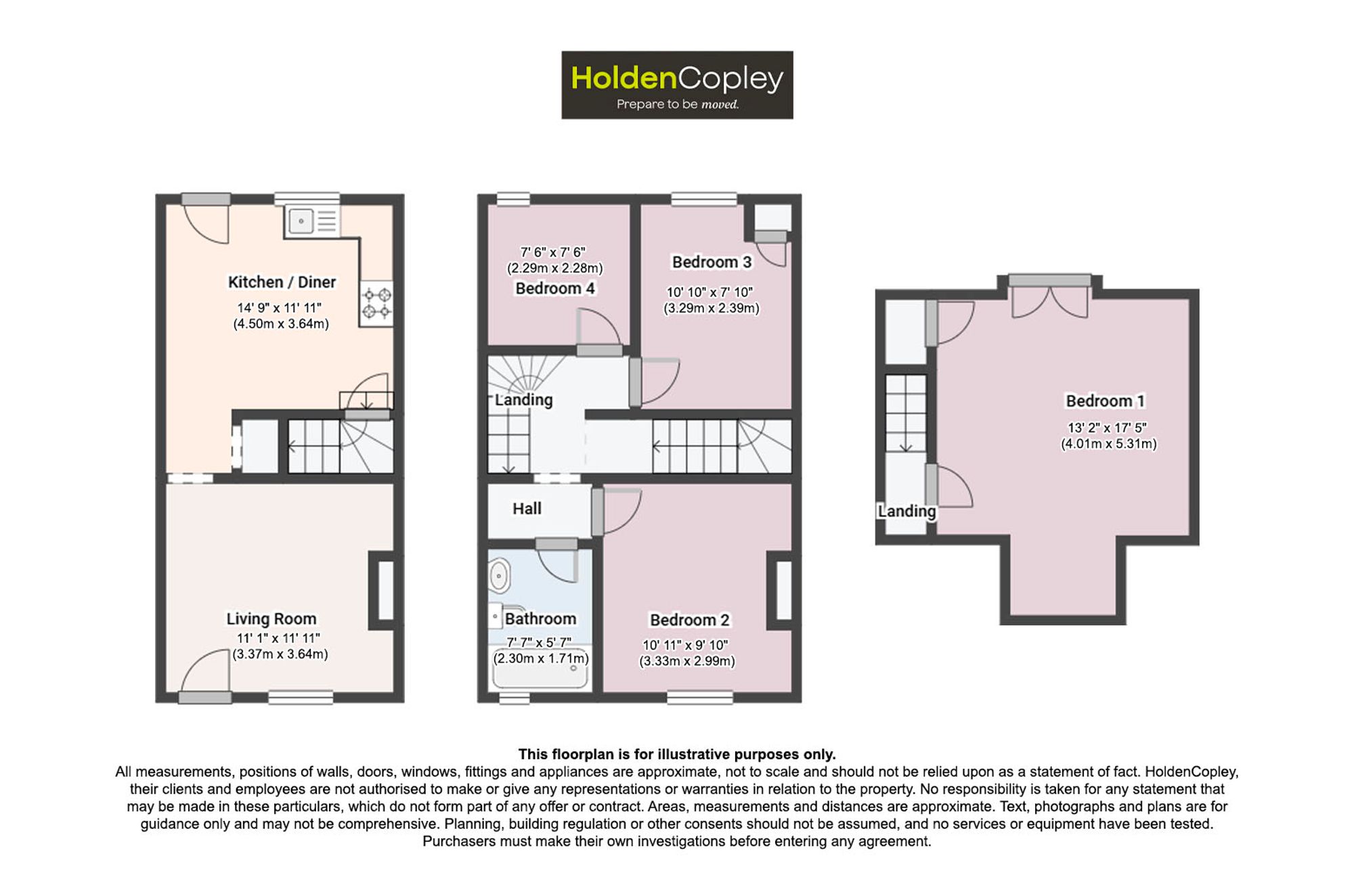 26 Hudson Street, Nottingham floorplan