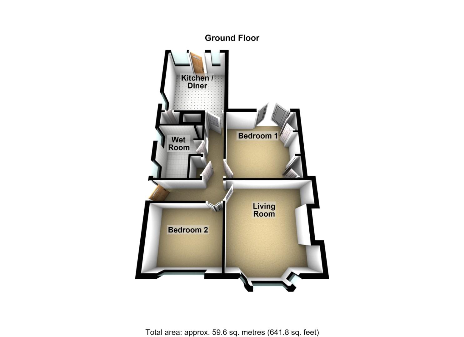 22, Green Square, Whitley Bay floorplan