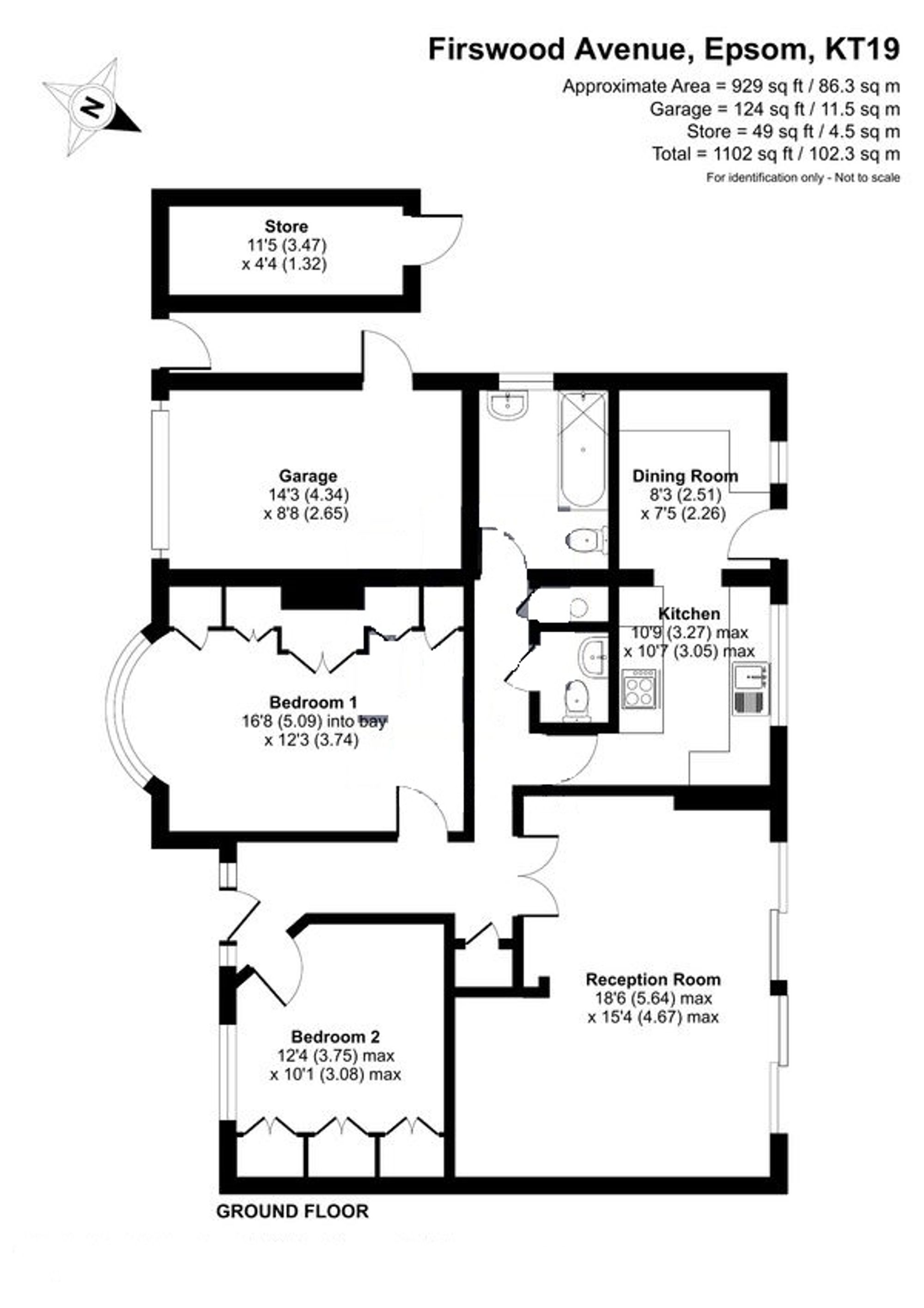 61 Firswood Avenue, Epsom floorplan