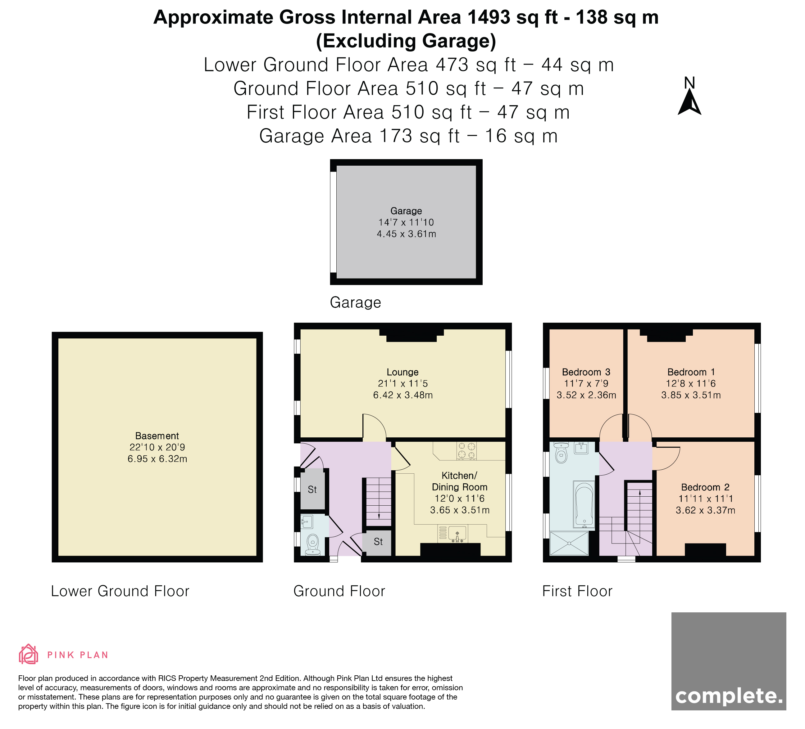 73, Fourth Avenue, Teignmouth floorplan