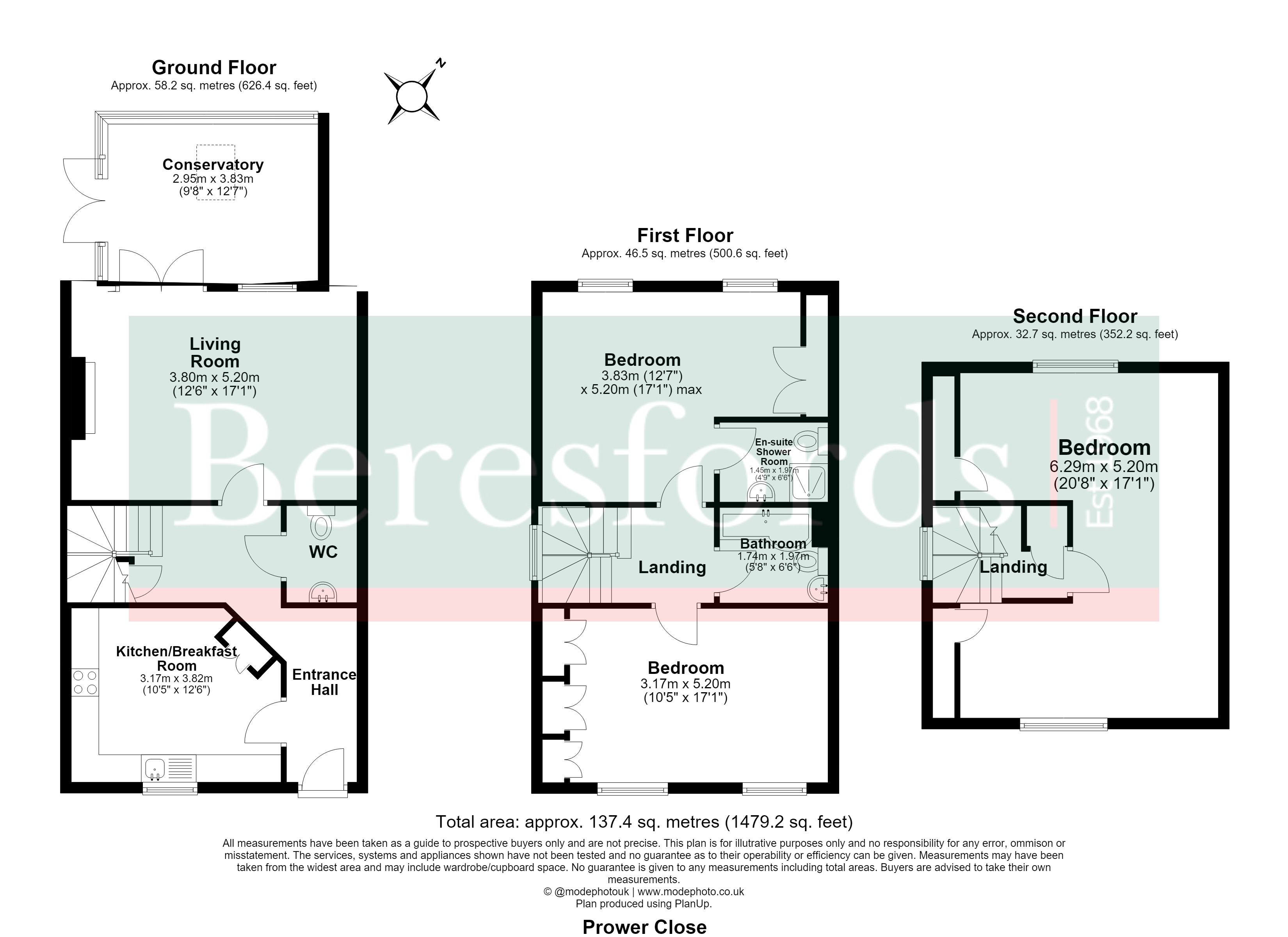 26, Prower Close, Essex floorplan
