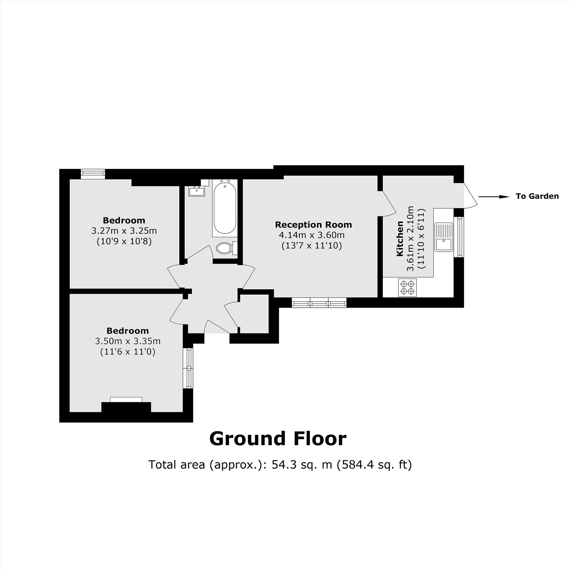 29B, Wrottesley Road, London floorplan