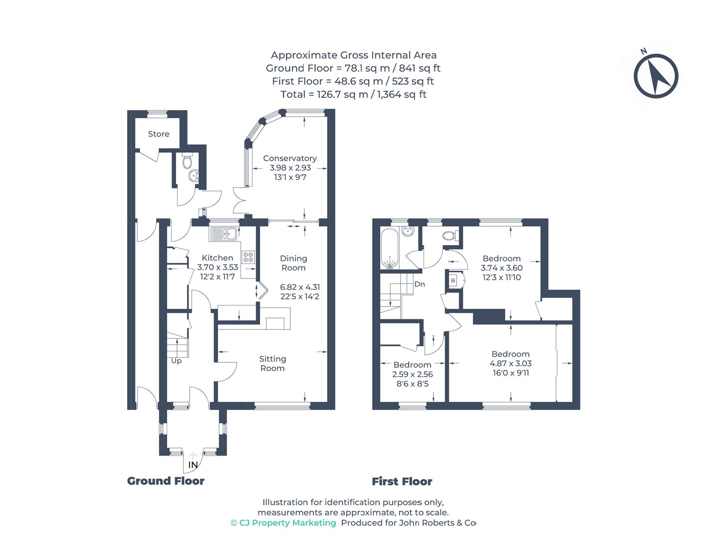 4, Whitfield Way, Rickmansworth floorplan