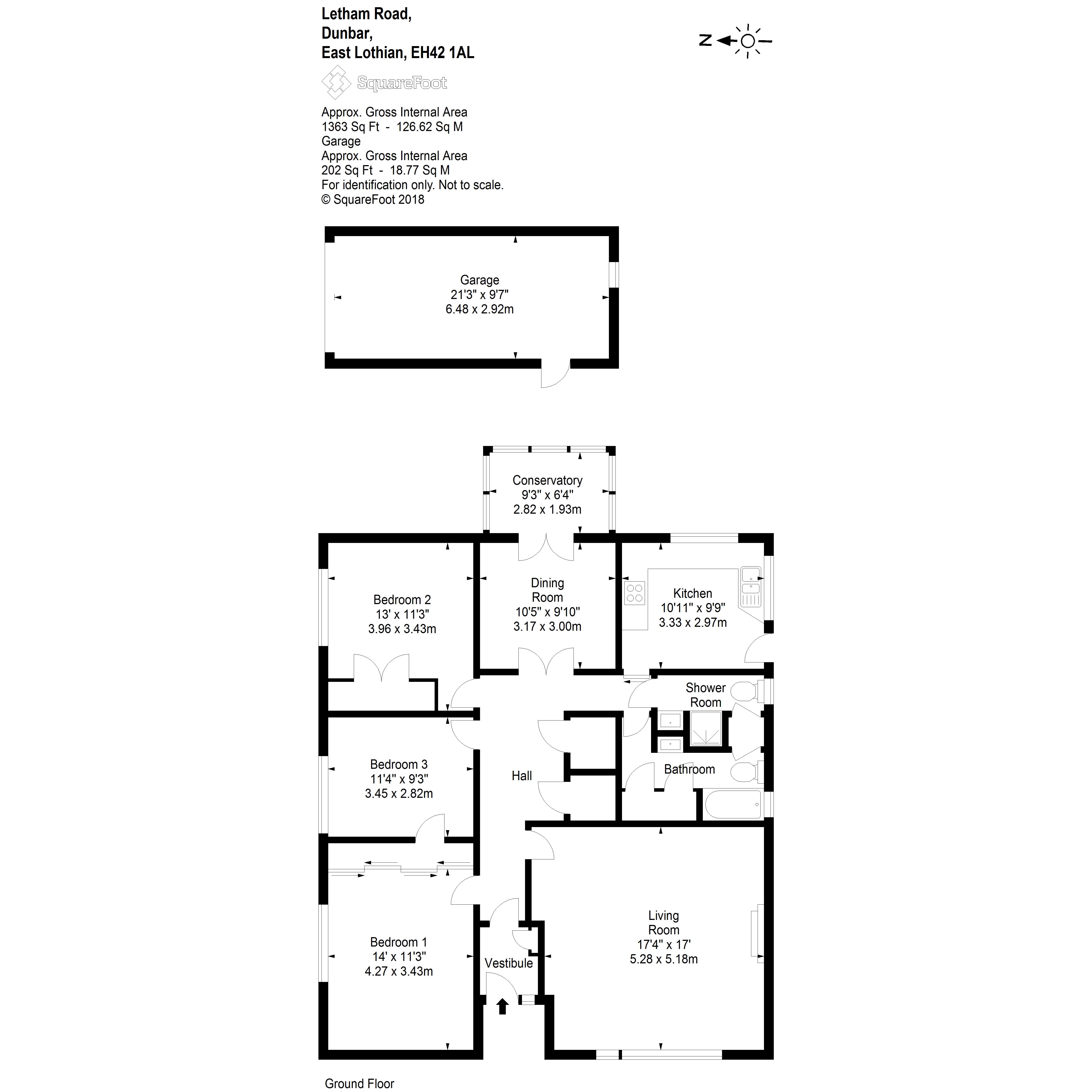 3 Bedrooms Detached house for sale in 7 Letham Road, Dunbar EH42