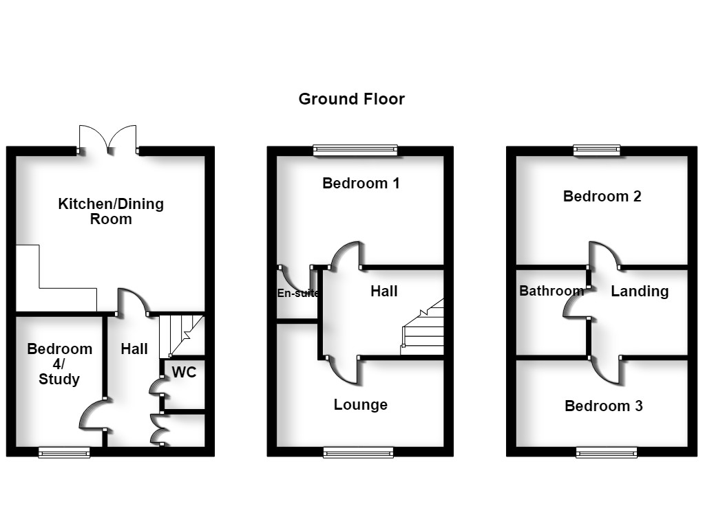 1, Plover Way Waverley, Rotherham floorplan