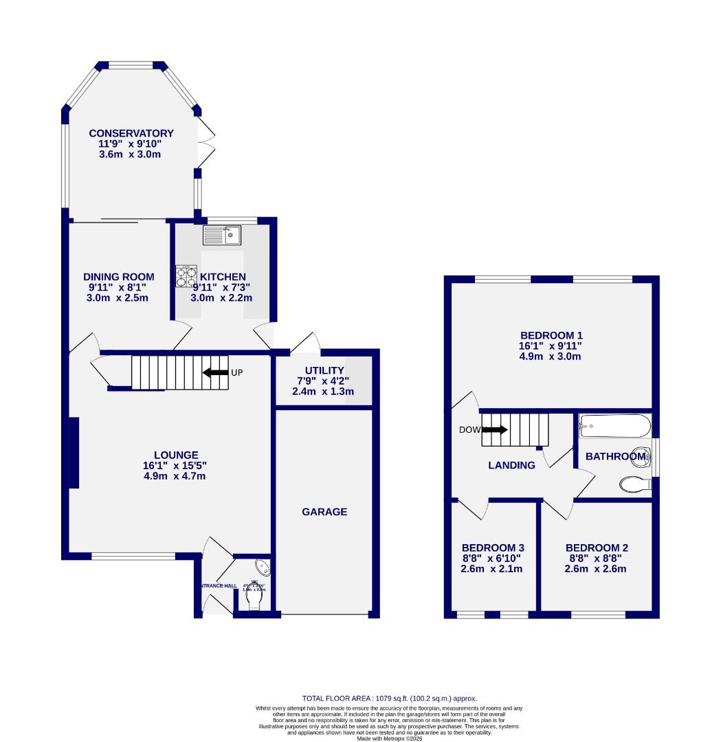 15, Ebsay Drive, York floorplan