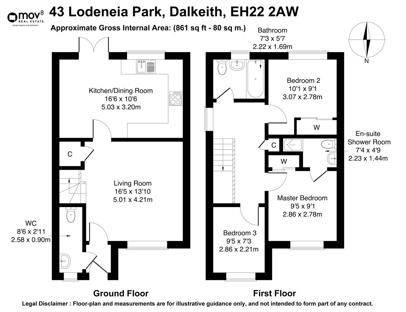 43, Lodeneia Park, Dalkeith floorplan