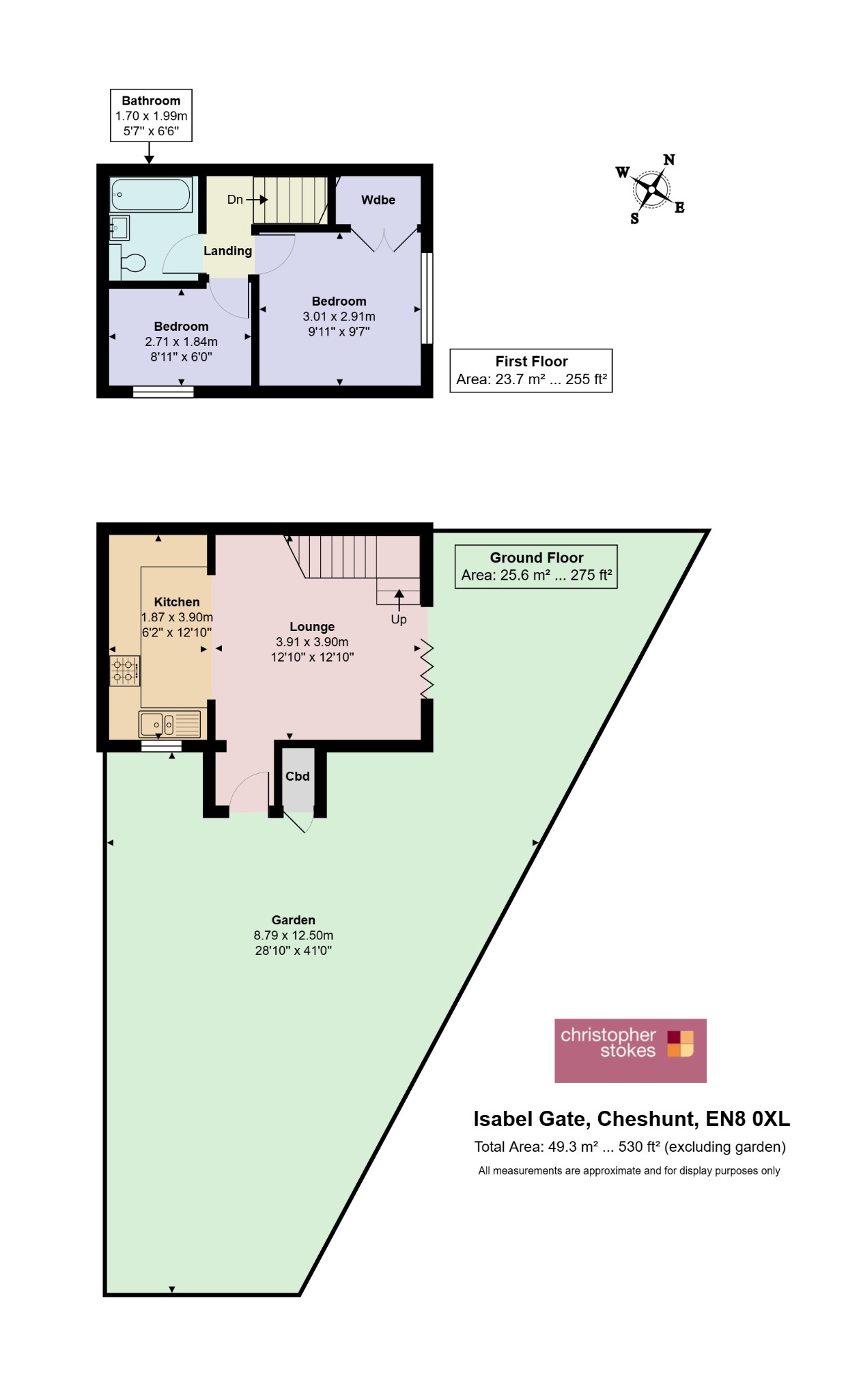 53 Isabel Gate, Cheshunt, Hertfordshire floorplan