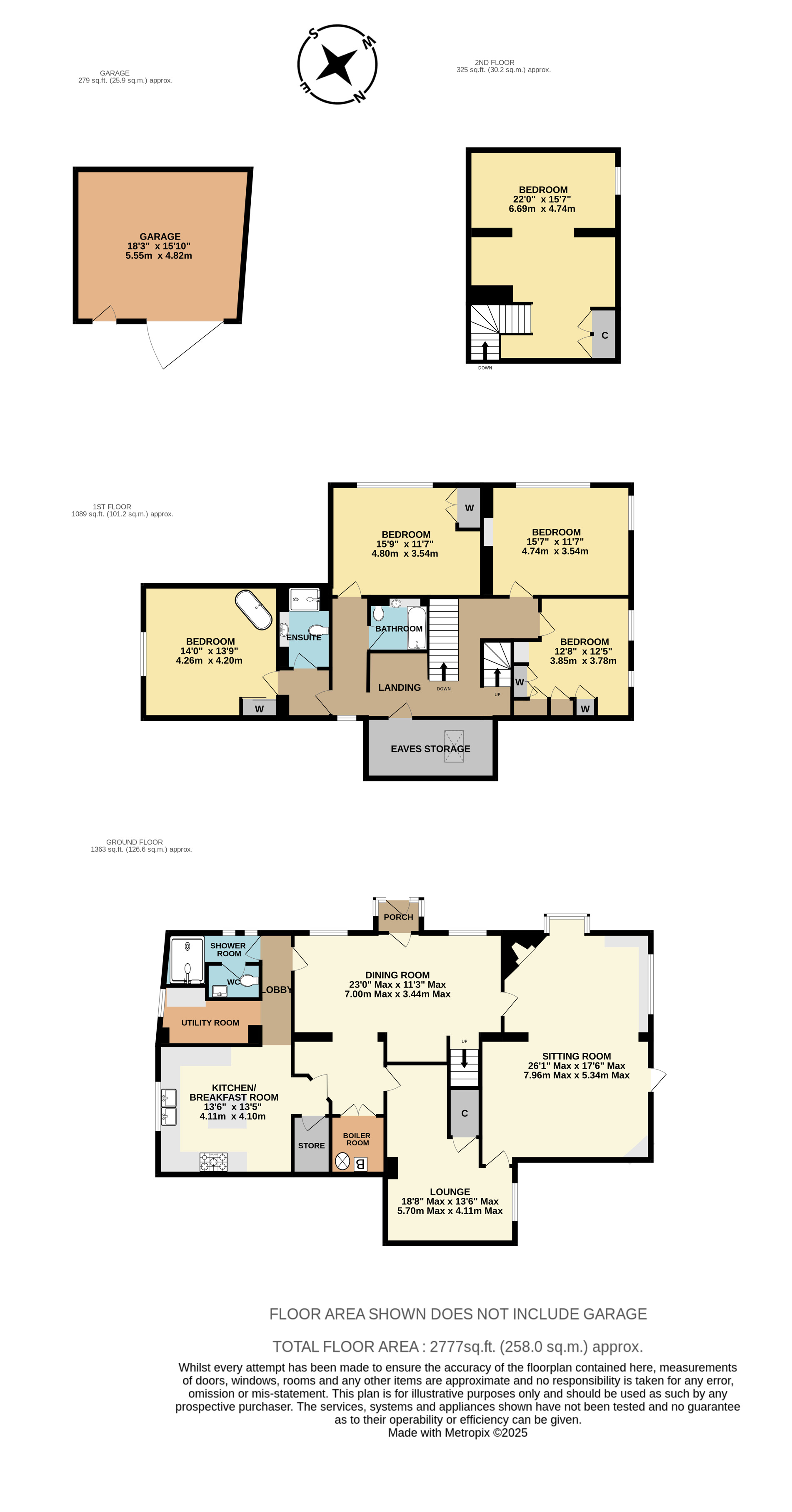 Horse & Groom,, Cricklade Road, Cirencester floorplan