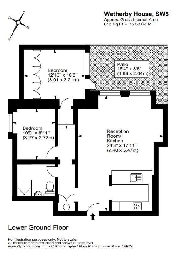 26 Wetherby House, 20-21, Wetherby Gardens, London floorplan