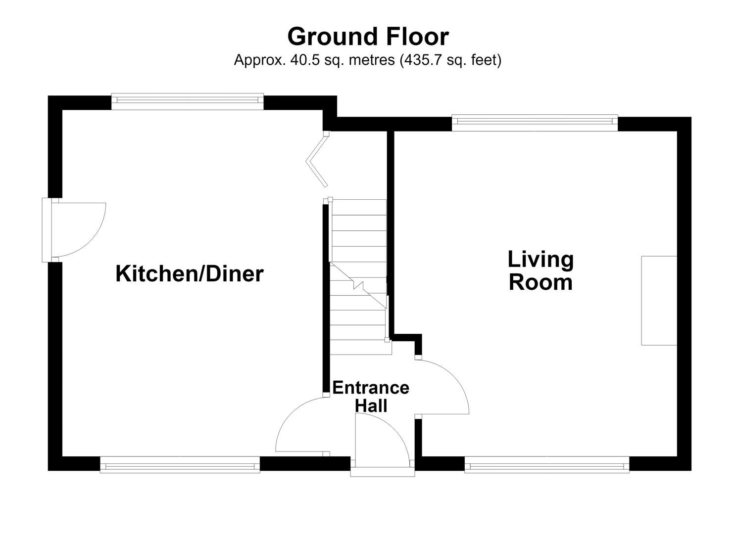 13, Cross Road, Wakefield floorplan