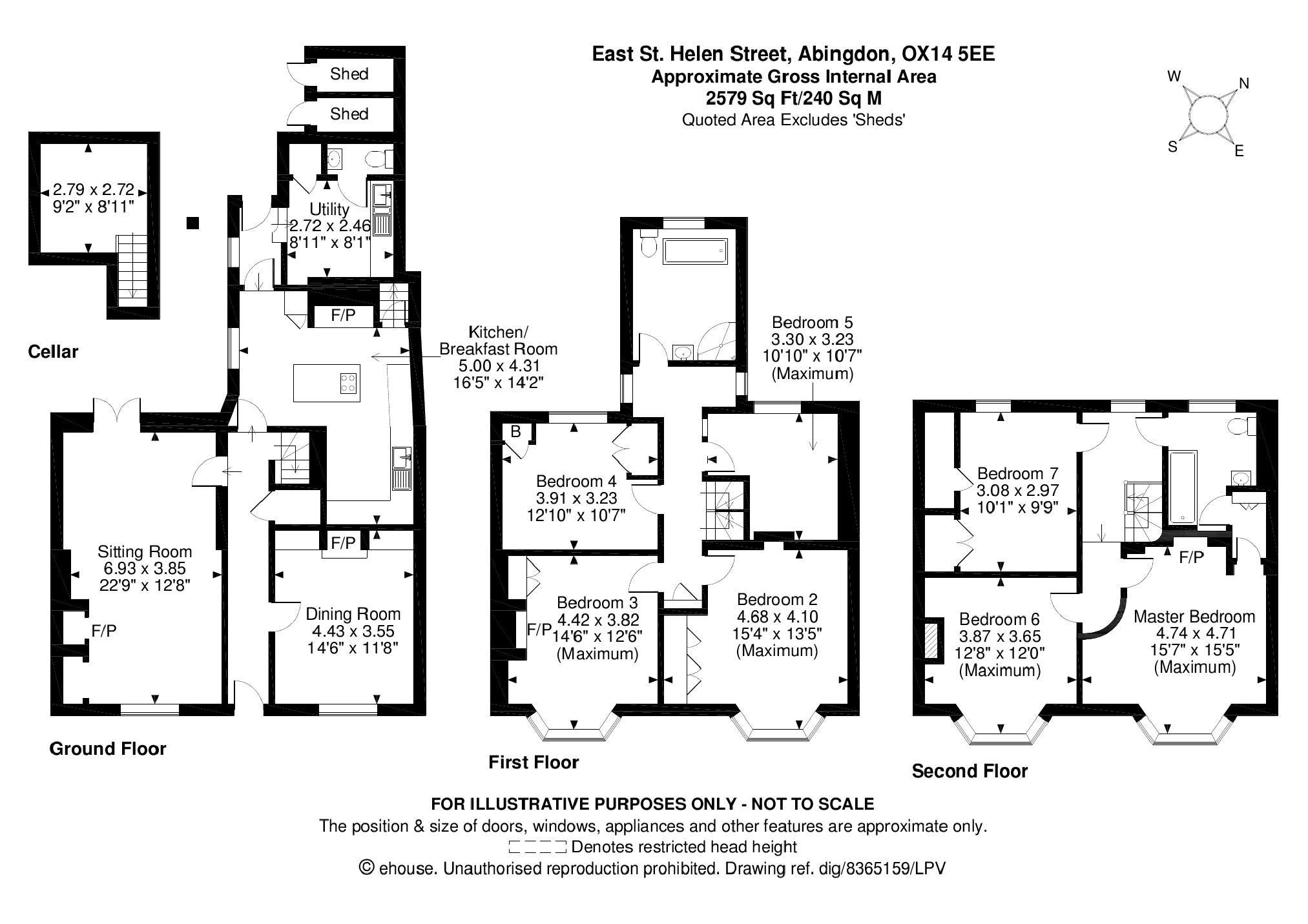 7 Bedrooms Town house for sale in East St. Helen Street, Abingdon OX14