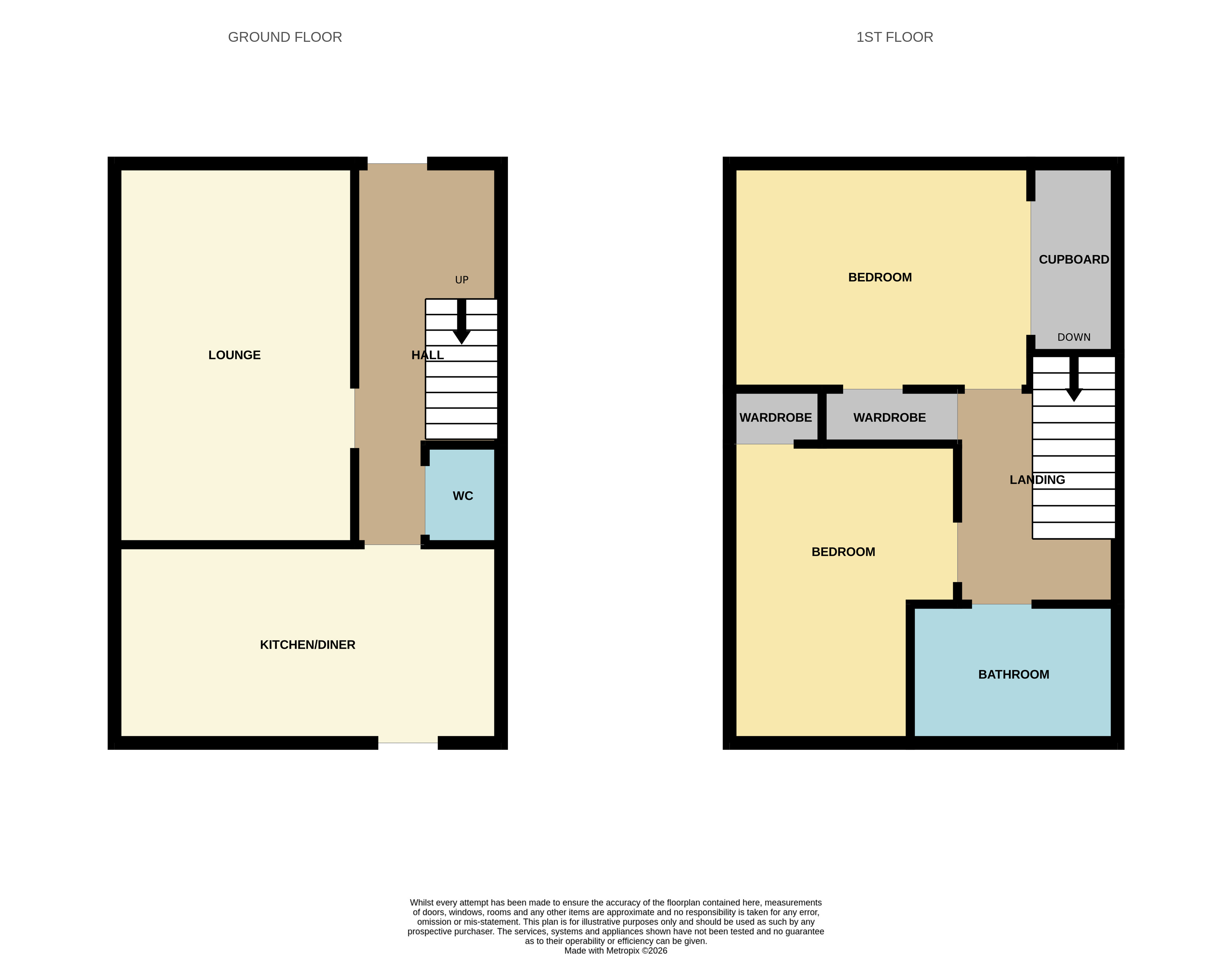 78, Newhame Road, Montrose floorplan