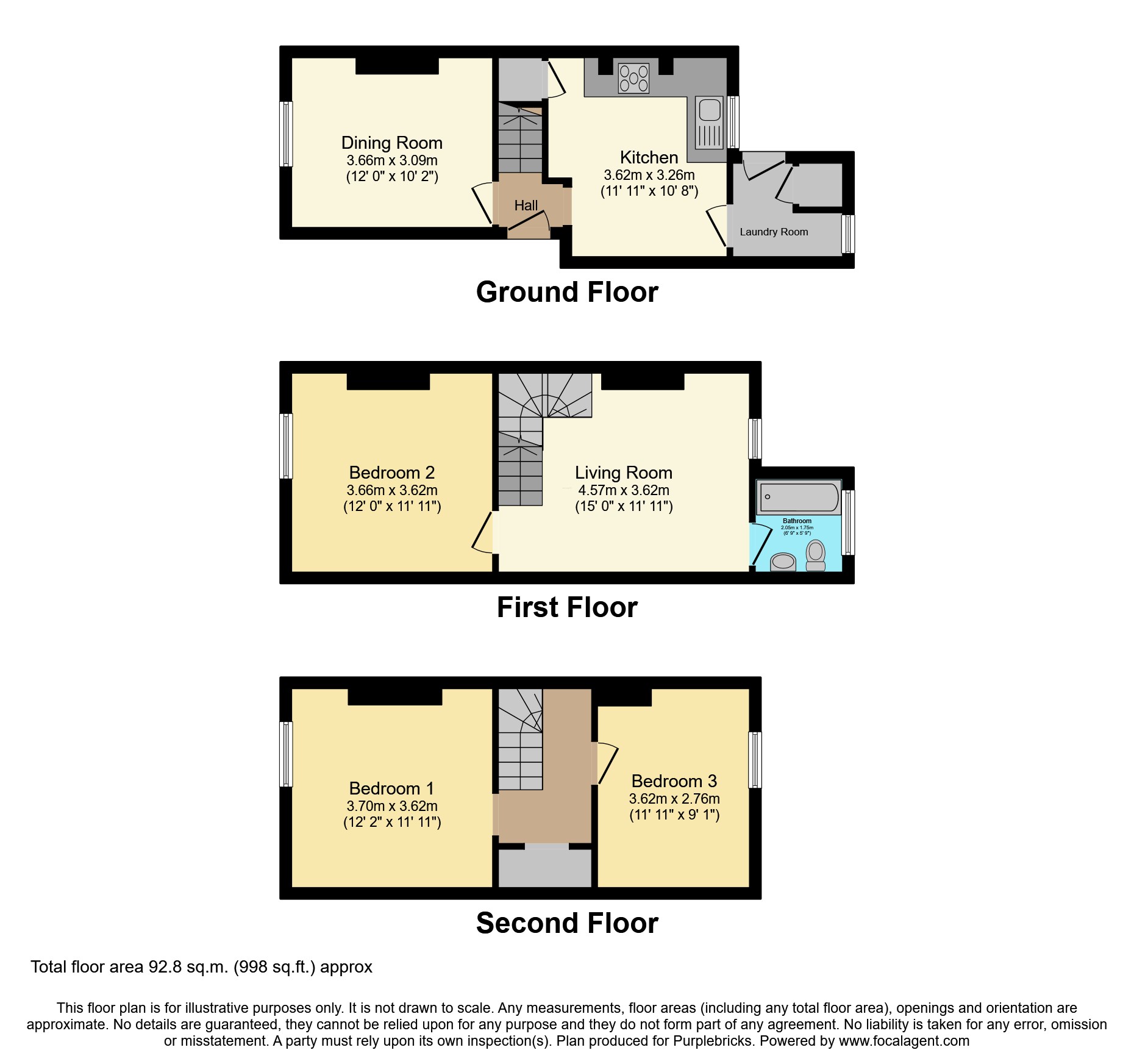 20, Promenade, Nottingham floorplan