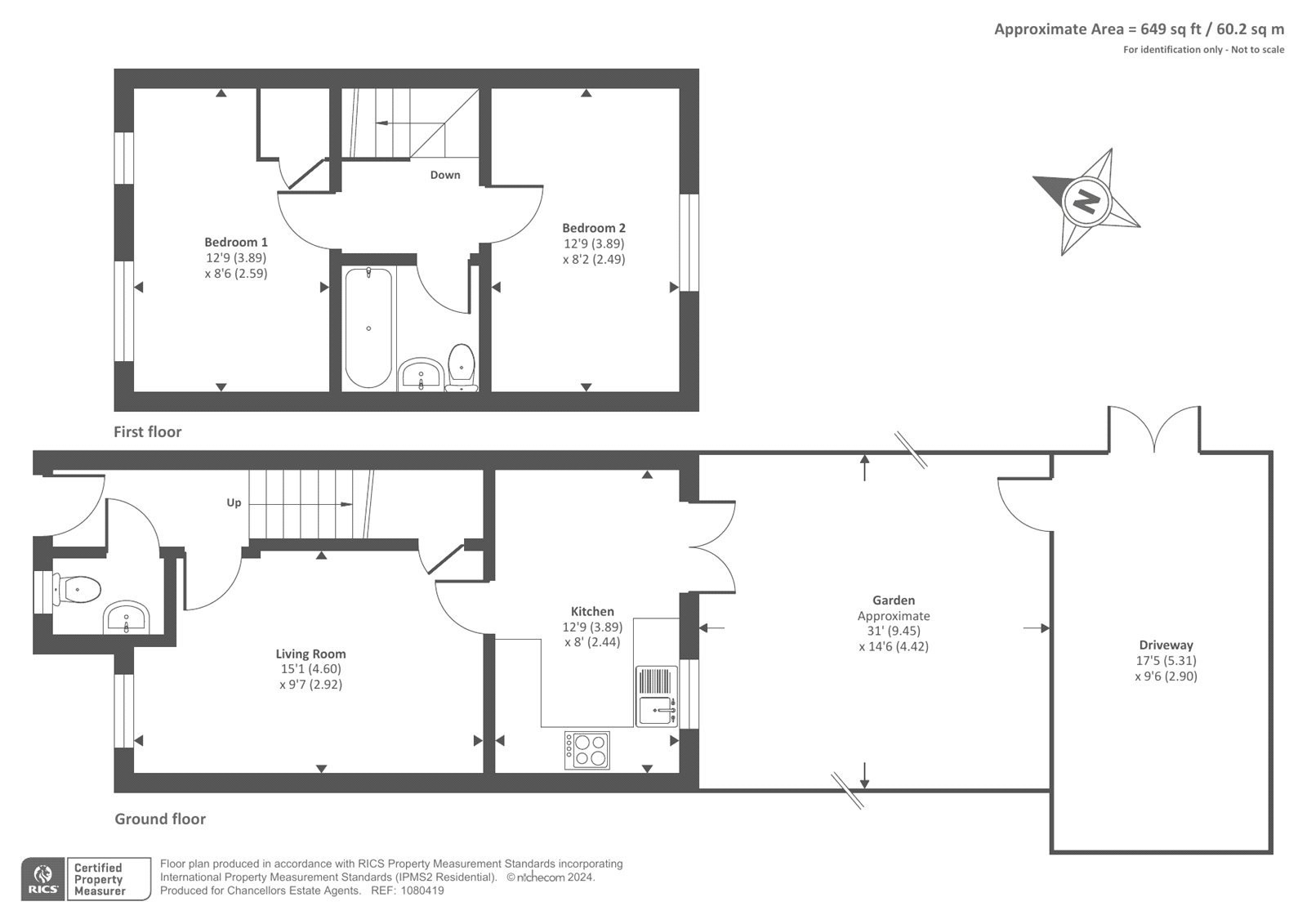 50, Olley Crescent, Witney floorplan