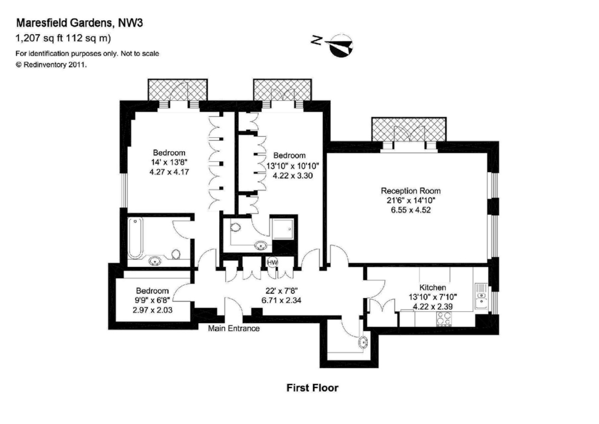 3 Bedrooms Flat to rent in Maresfield Gardens, London NW3