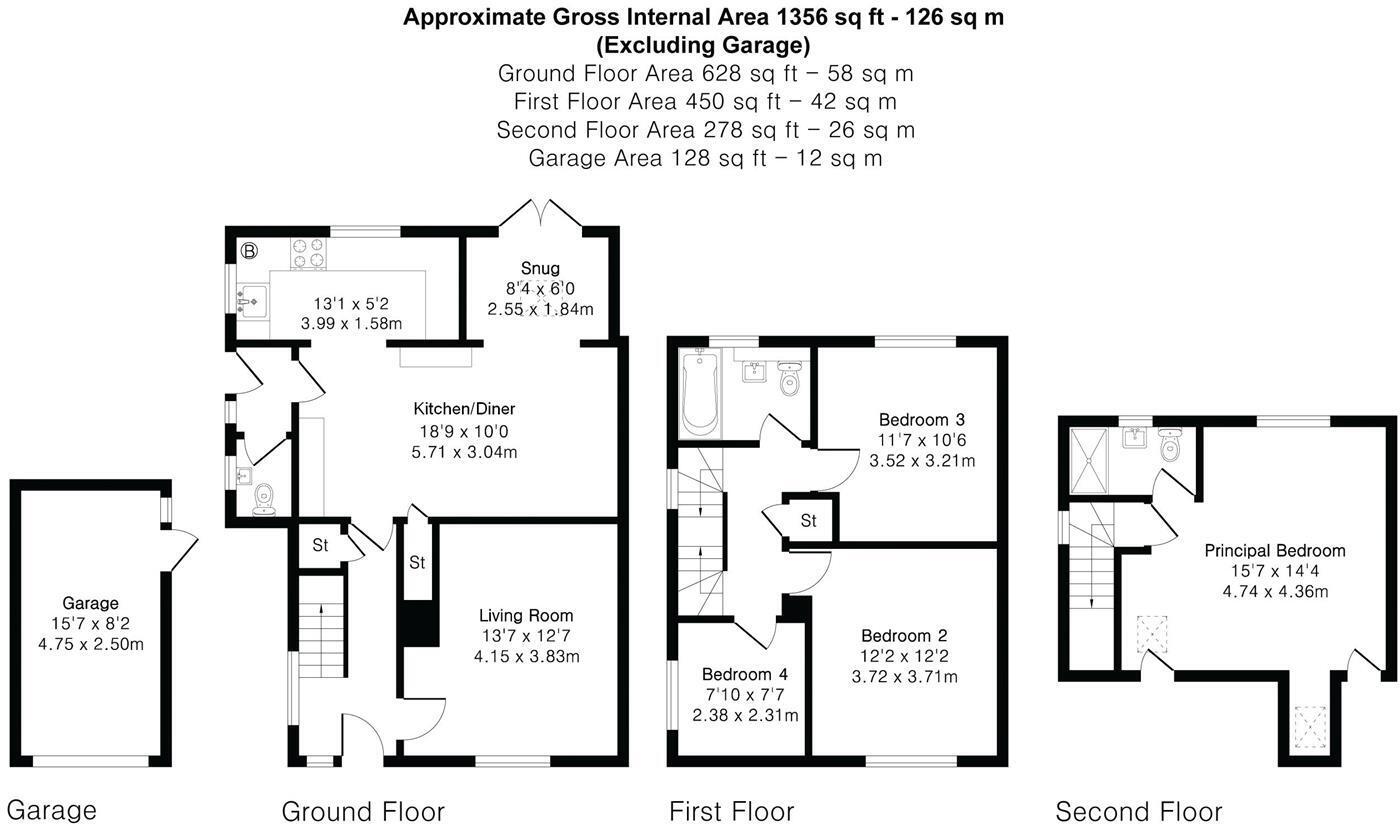 9, Upsheres, Saffron Walden floorplan
