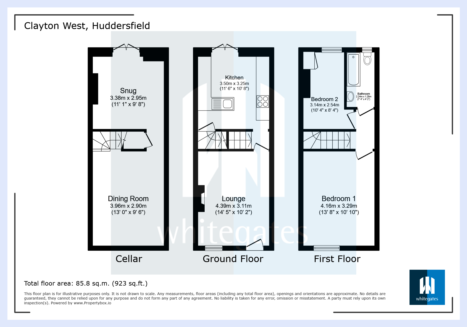 8, Chapel Hill, Huddersfield floorplan