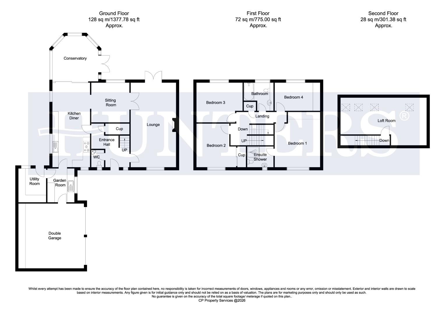 1, Prospect Mews, Doncaster floorplan