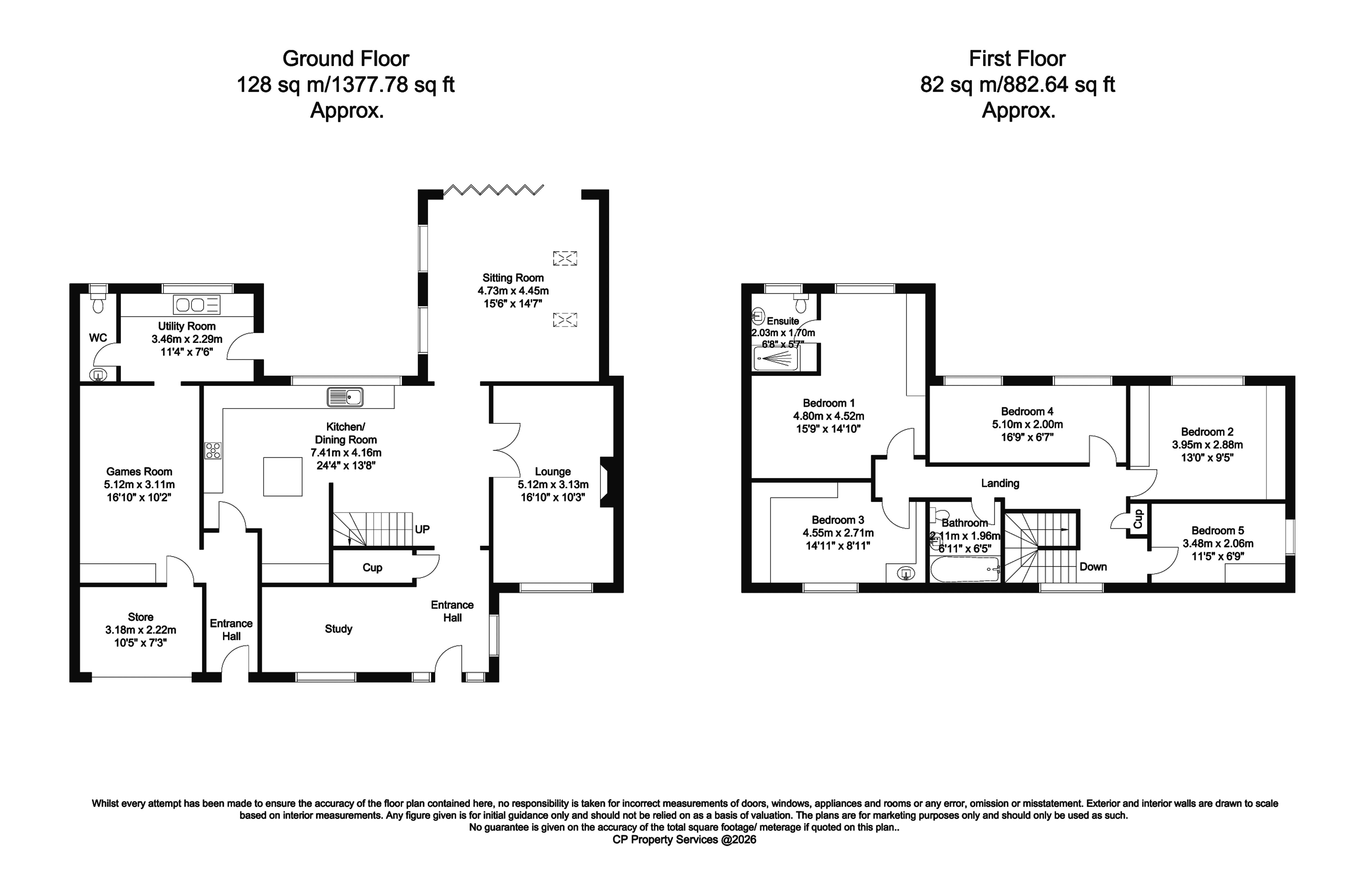 36, Chatsworth Road, Worksop floorplan