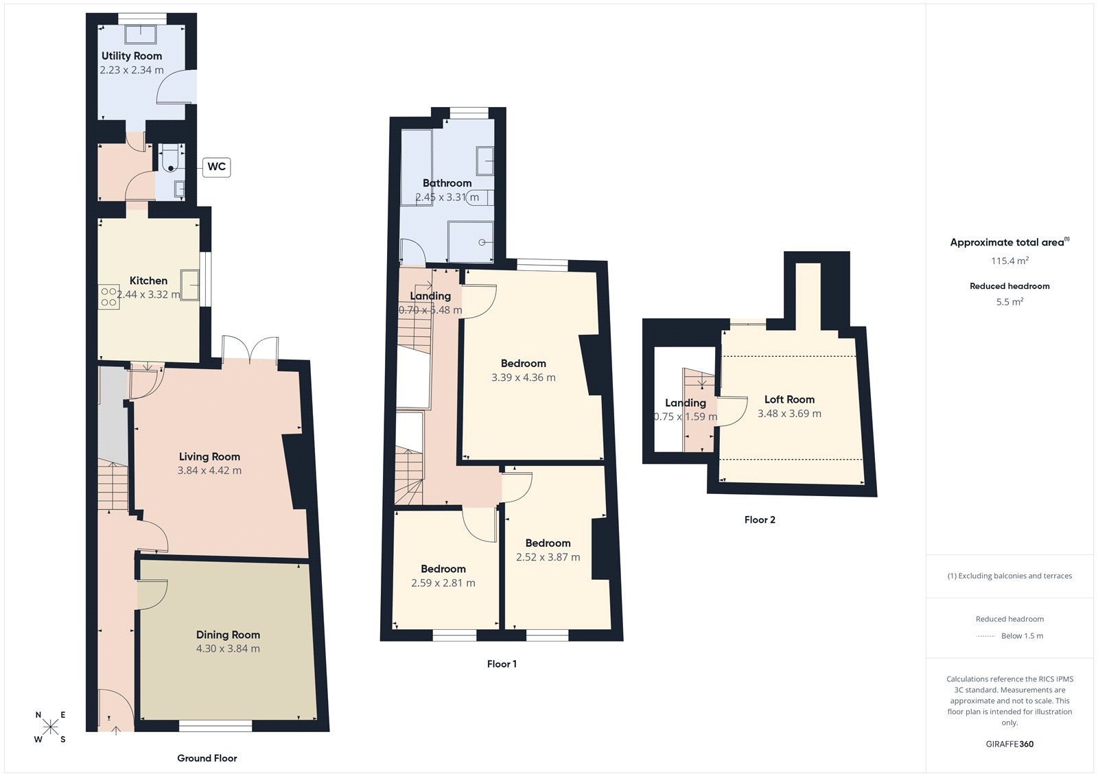 80, Parson Street, Bristol floorplan