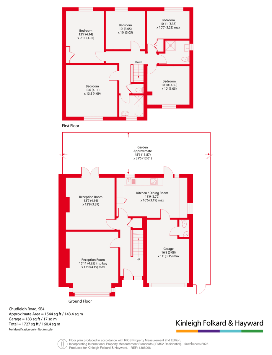 Chudleigh Road, Brockley, London, SE4 floorplan