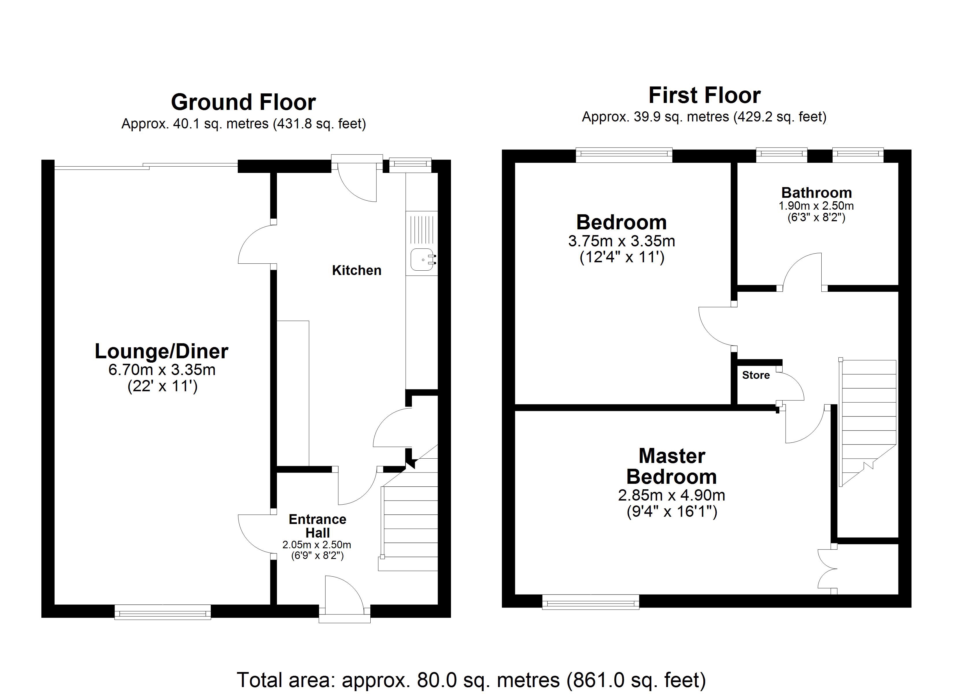 2 Bedrooms Terraced house for sale in Naburn Fold, Leeds LS14