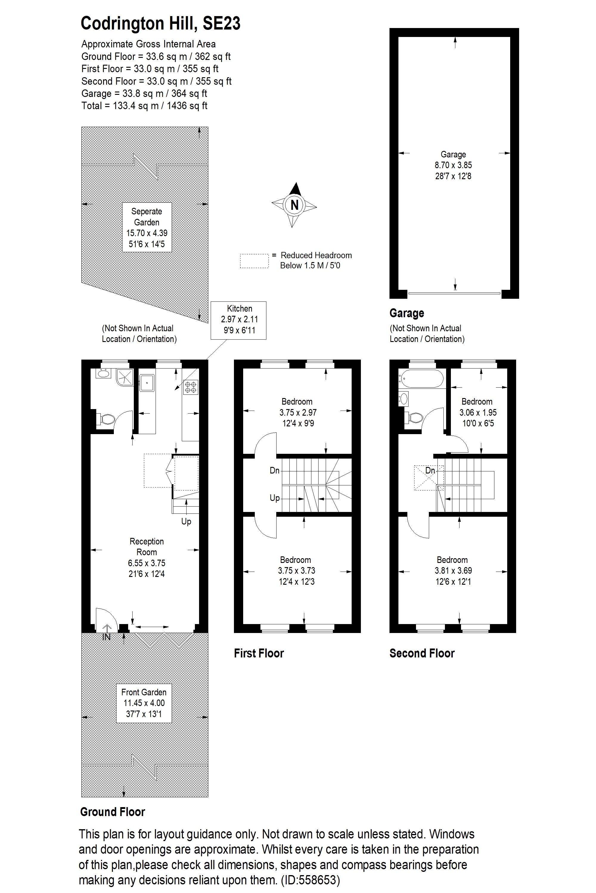 4 bed town house for sale in Codrington Hill, London SE23 Zoopla