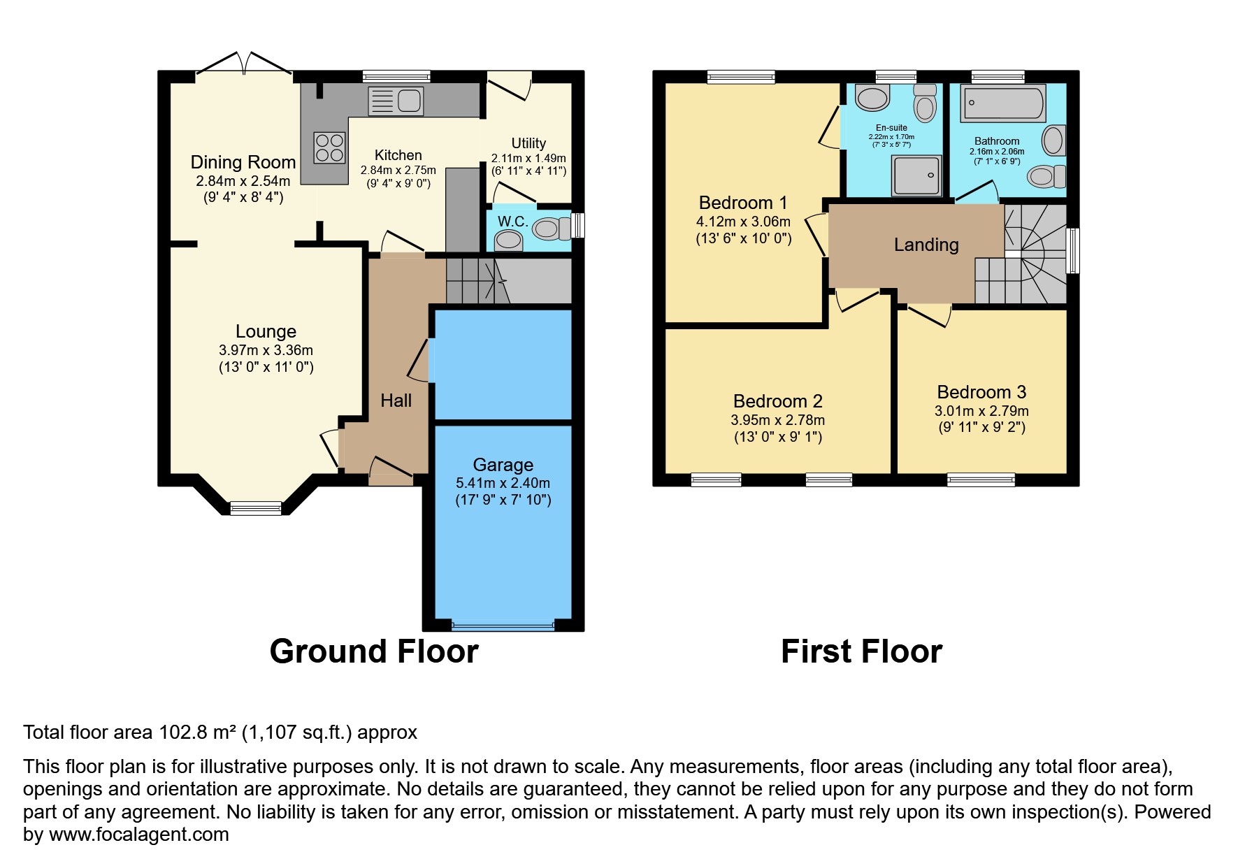 52, Brookfields Way, Loughborough floorplan