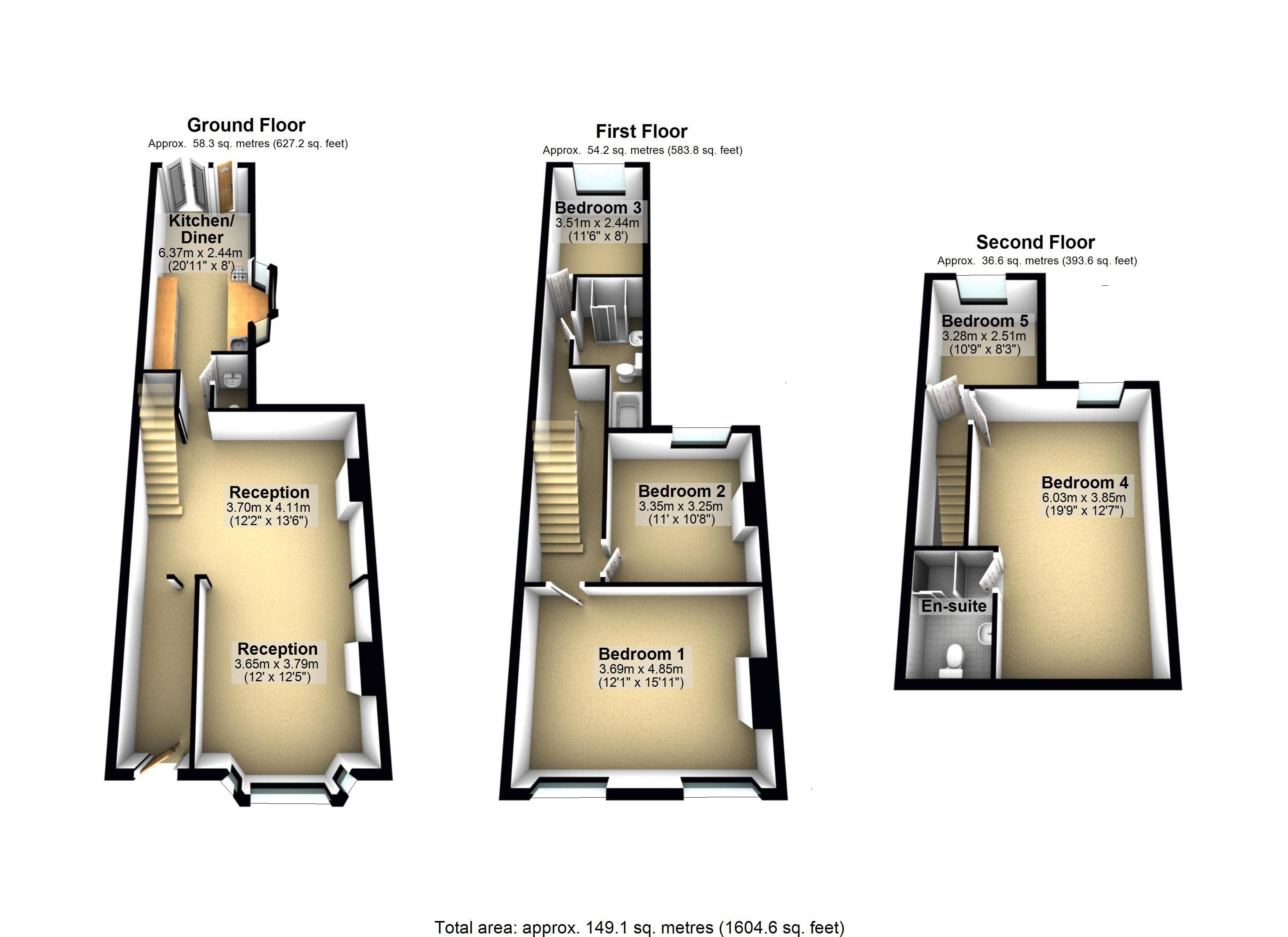 138, Annandale Road, London floorplan
