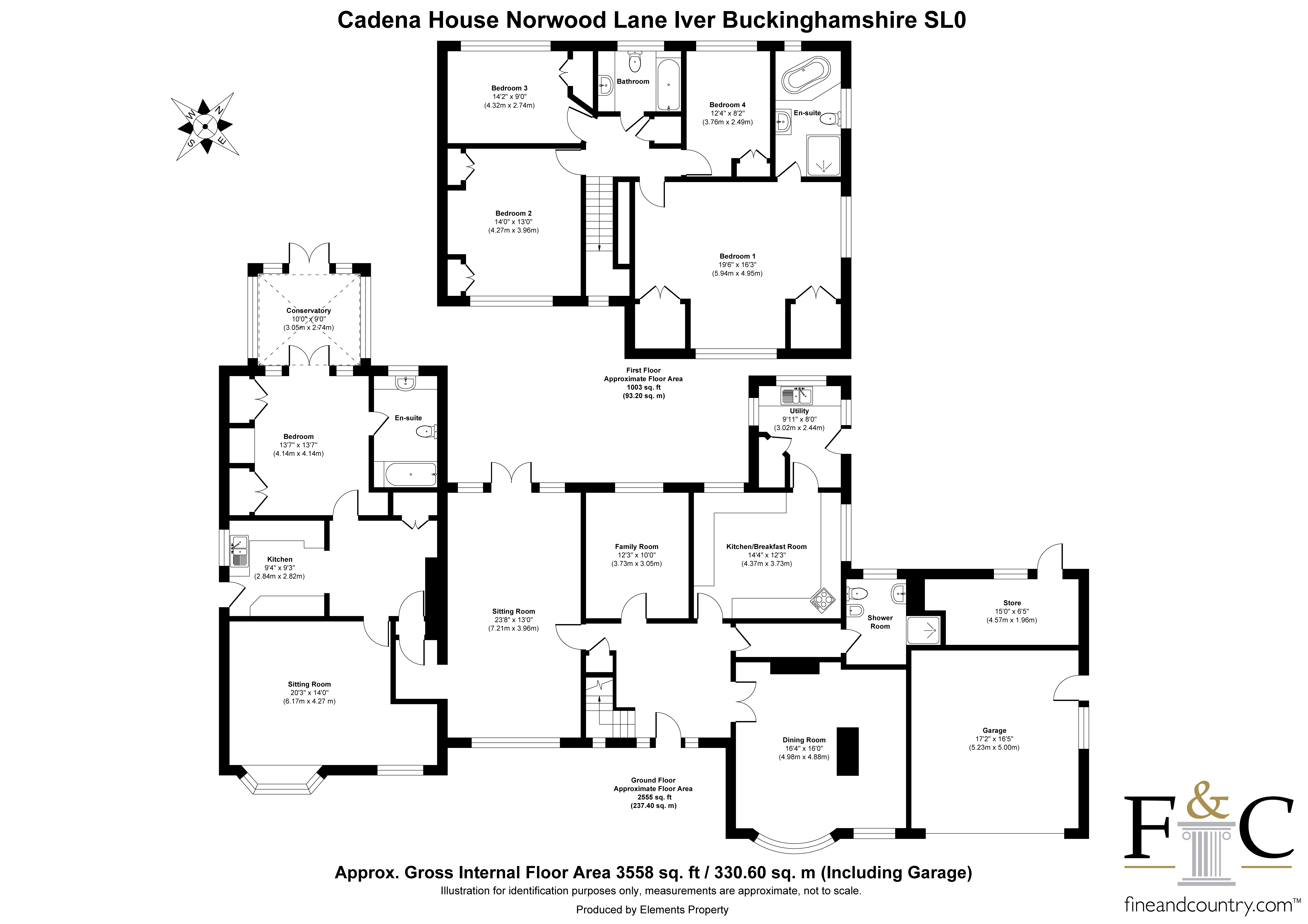 Cadena House,, Norwood Lane, Iver floorplan