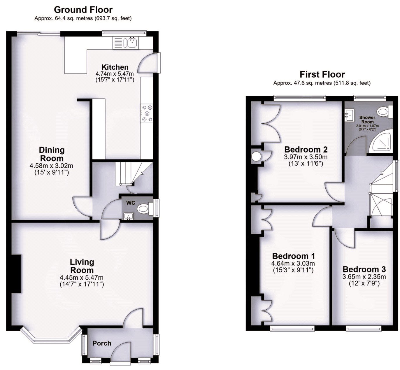 St. Albans Road, Hertfordshire floorplan