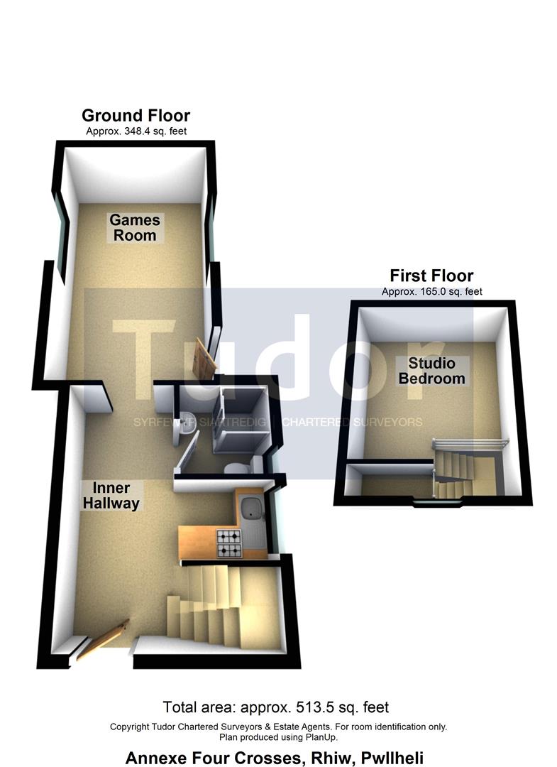 Four Crosses, Rhiw floorplan
