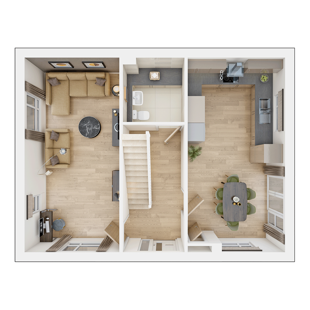 The Plumdale - Plot 25, Woven Oaks, Comberton Road, Kidderminster floorplan