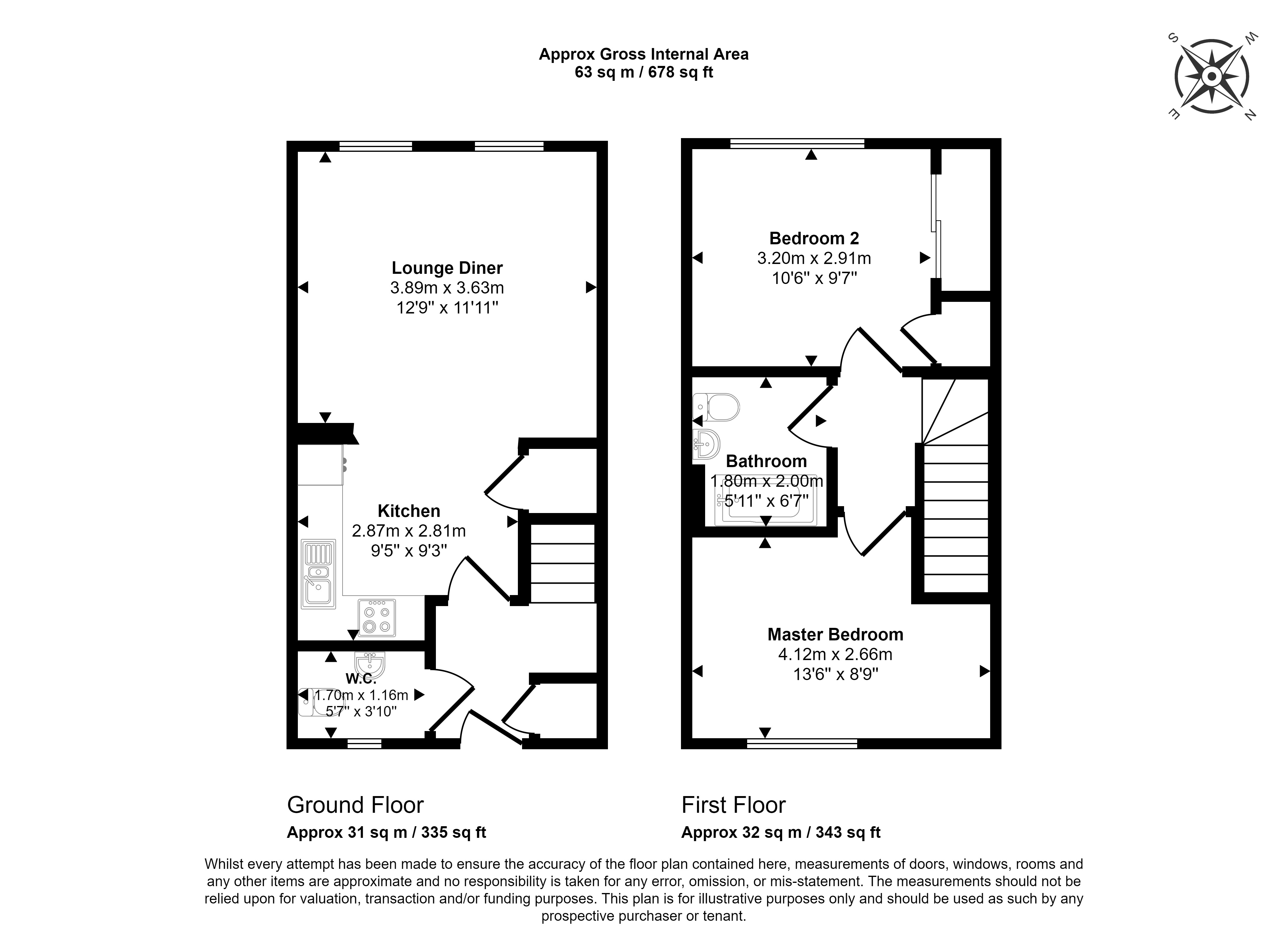 Kilpatrick Bow, Midlothian floorplan