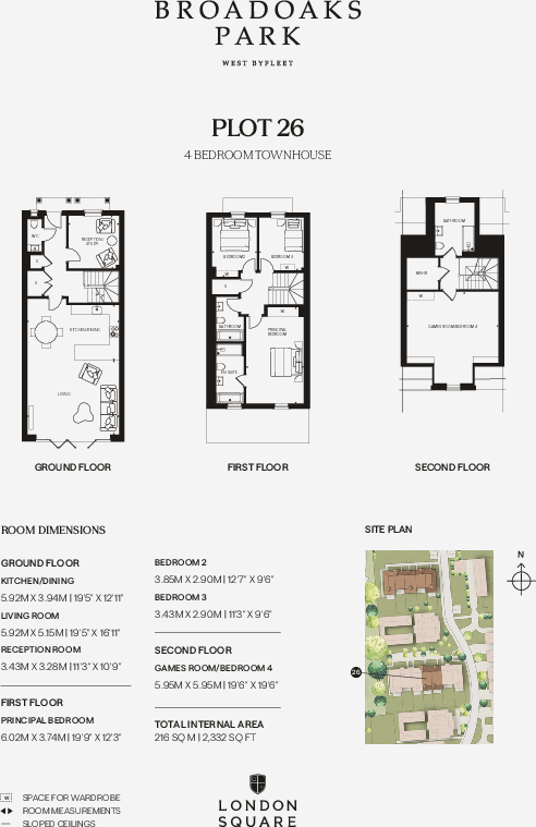 Broadoaks Park, Parvis Road, West Byfleet floorplan