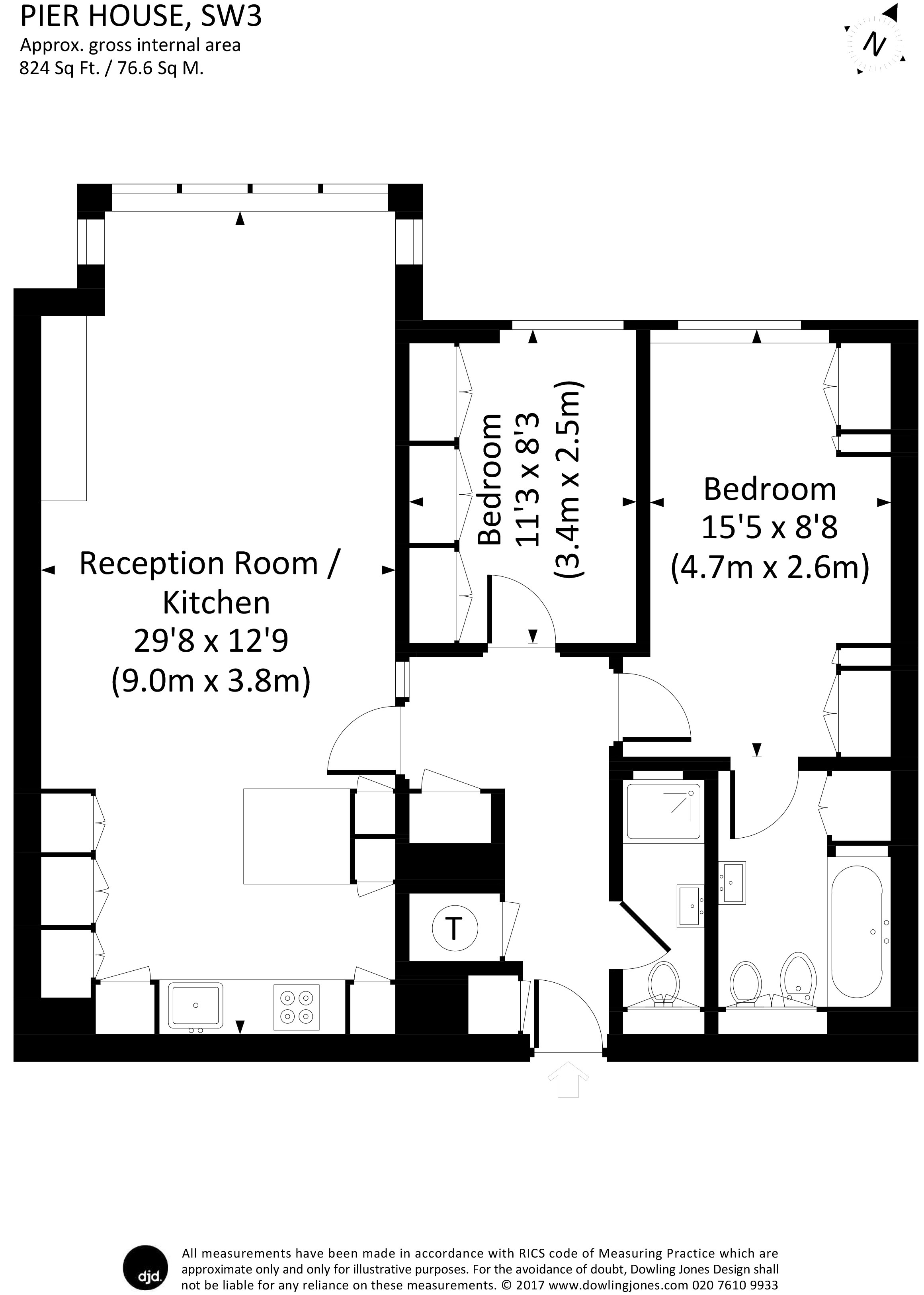 2 Bedrooms Flat to rent in Cheyne Walk, Chelsea SW3