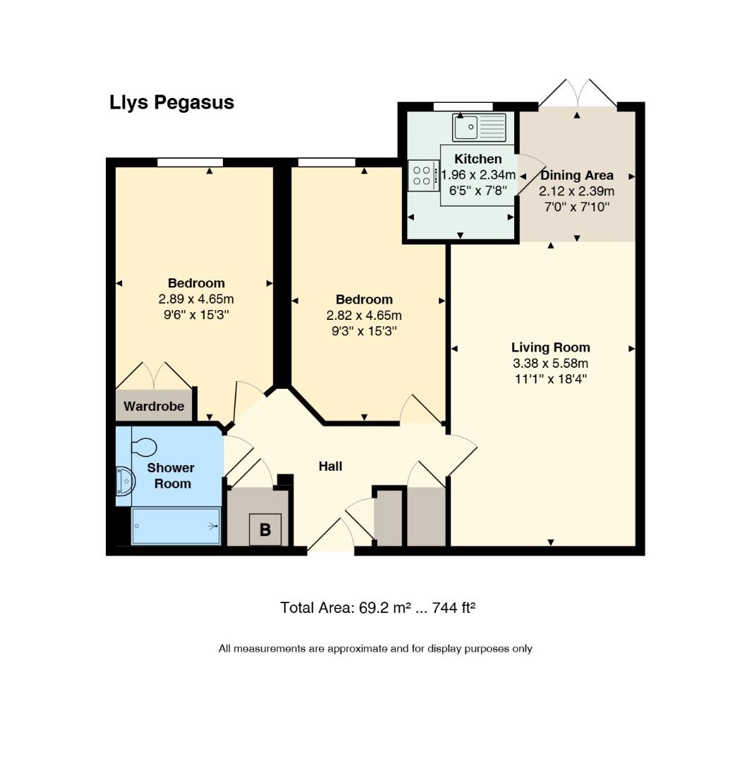 10 Llys Pegasus, Ty Glas Road, Cardiff floorplan