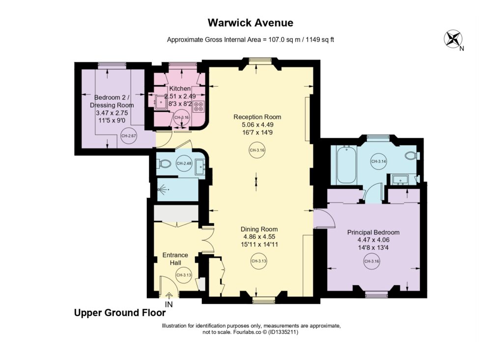 21A, Warwick Avenue, London floorplan