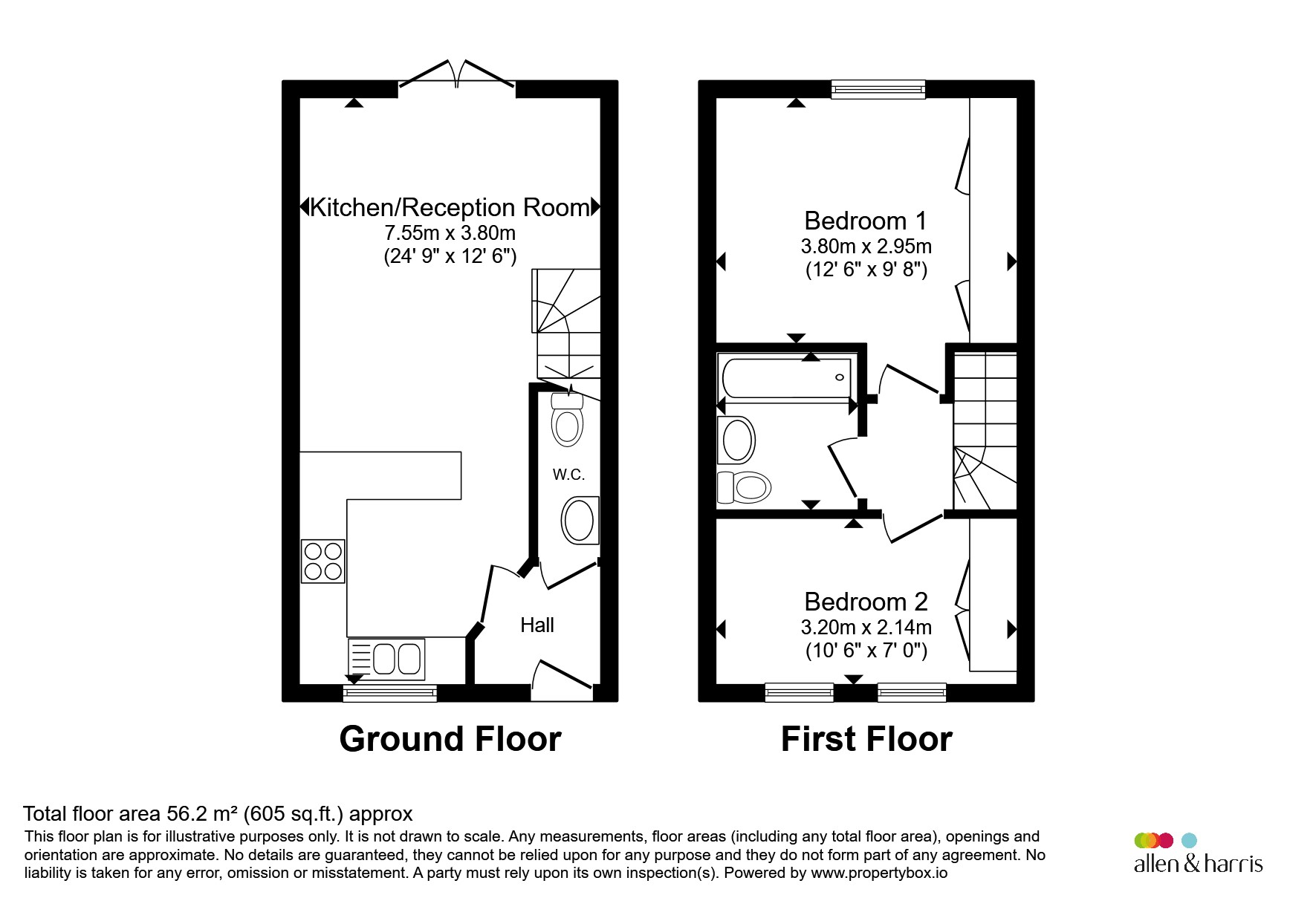 8, Heol Y Gylfinir, Pontyclun floorplan
