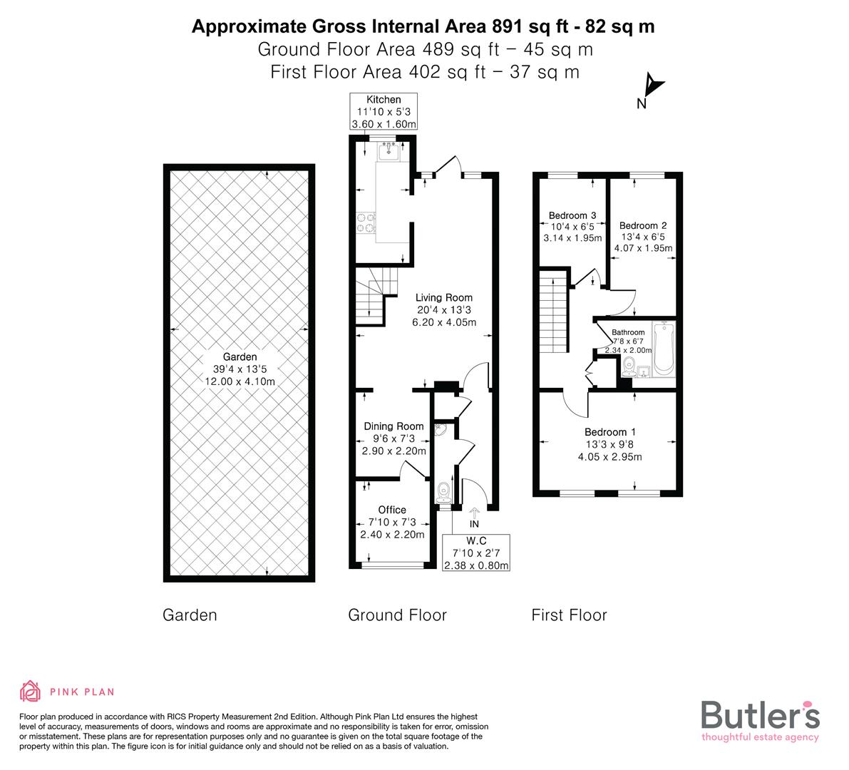 65a, Grange Road, Sutton floorplan