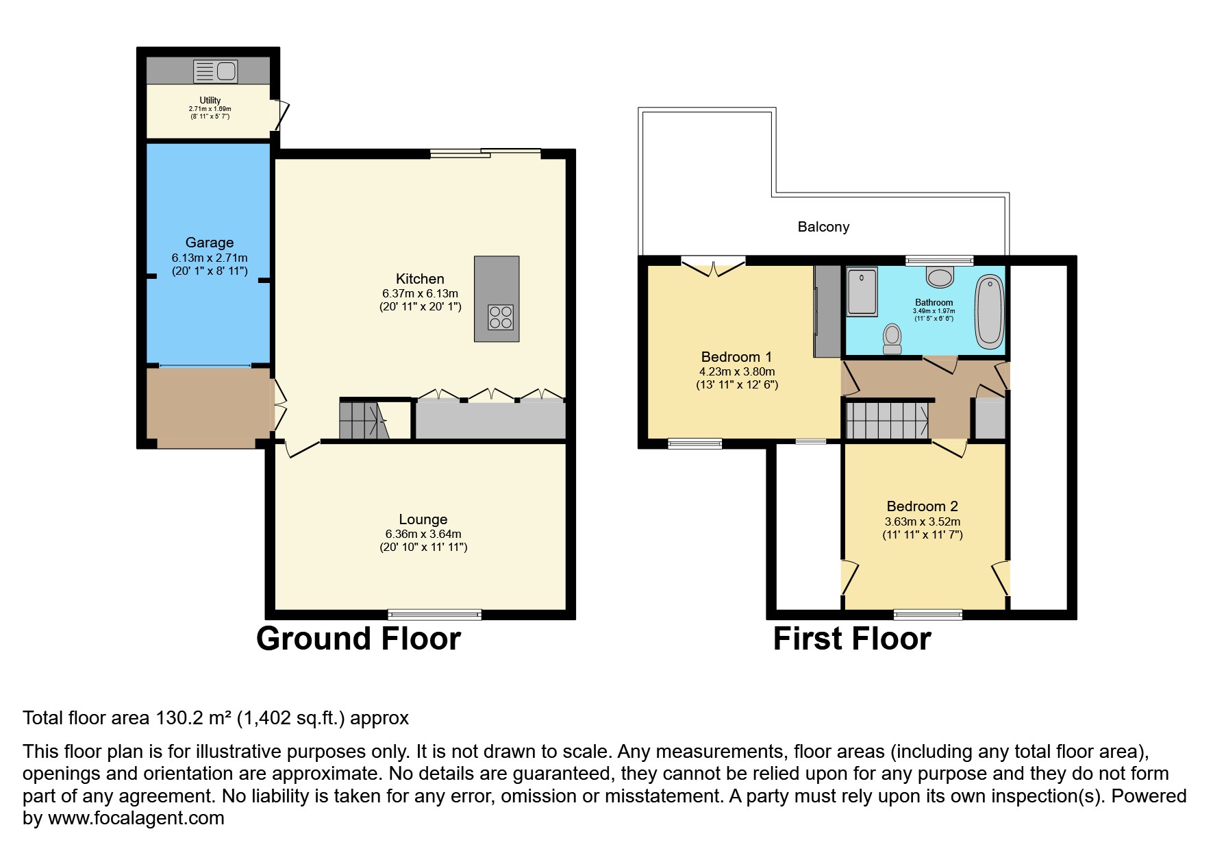 26, Riley Park, Huddersfield floorplan