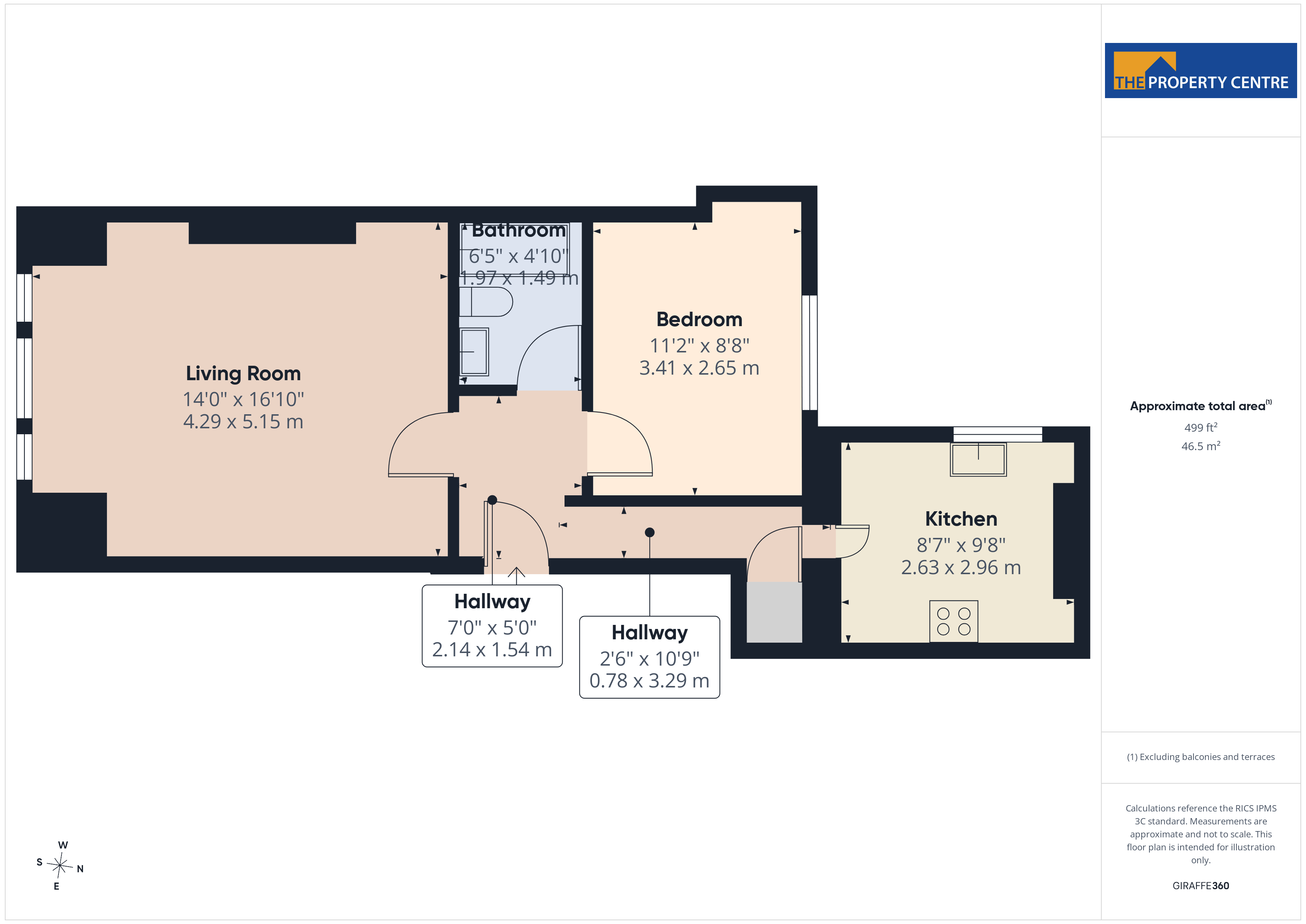 Flat 2, 24, Lansdown, Gloucestershire floorplan