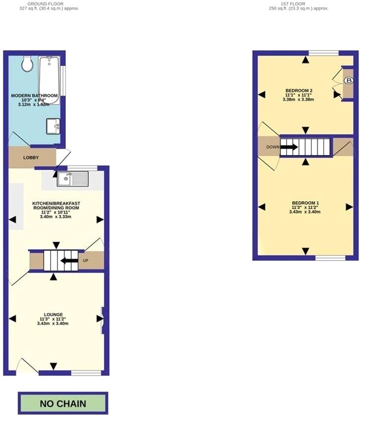 17, Druid Street, Leicestershire floorplan