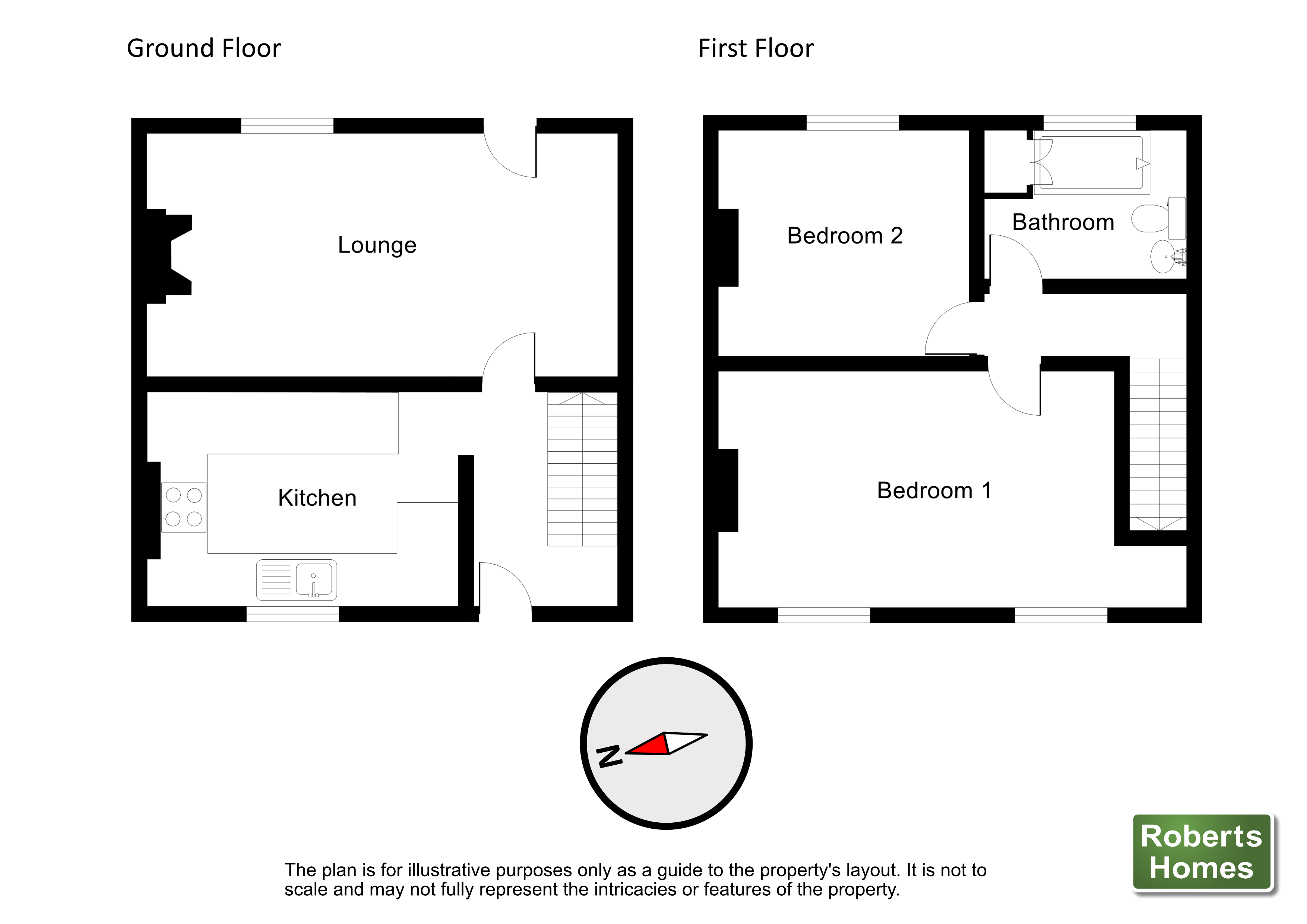 Watkins Terrace, Caerbont, Swansea, West SA9, 2 bedroom semi