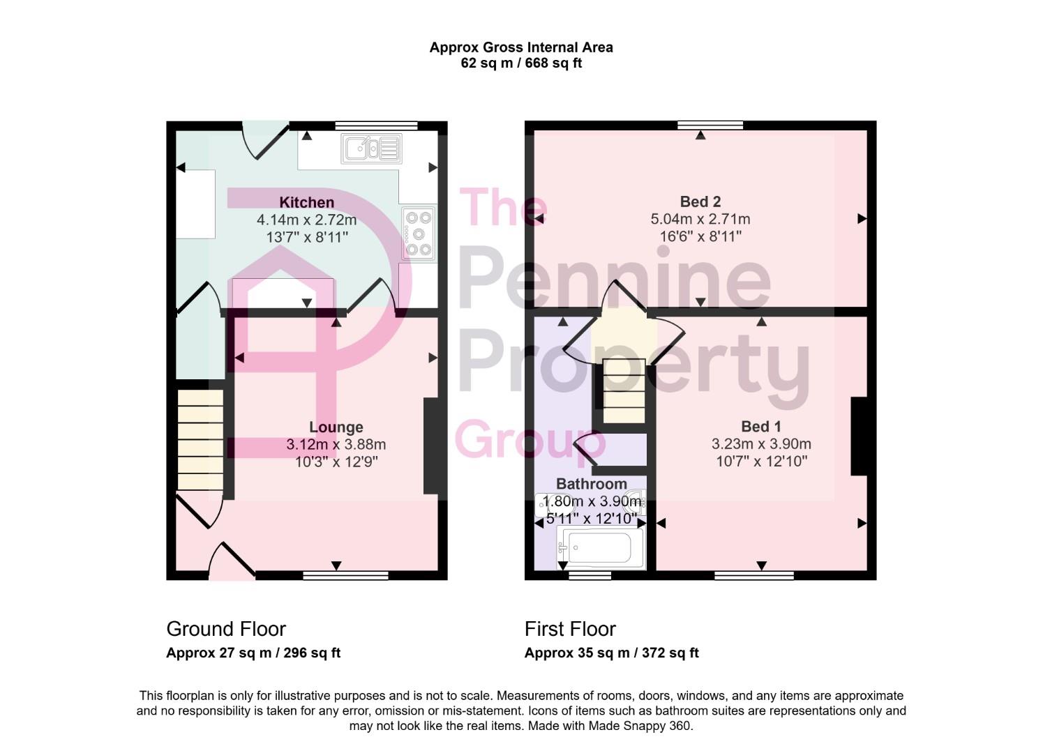 Sales, 41, High Street, Sheffield floorplan