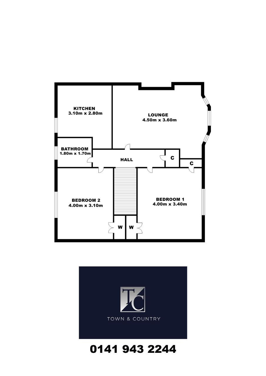 Lochlibo Avenue, Glasgow floorplan