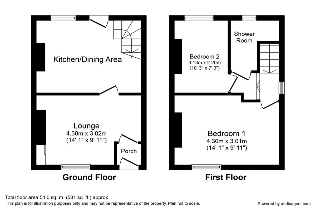 2 Bedrooms Terraced house to rent in Cardigan Street, Ashton-On-Ribble, Preston PR2