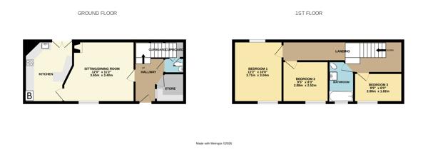 31, Wyndham Mews, Plymouth floorplan